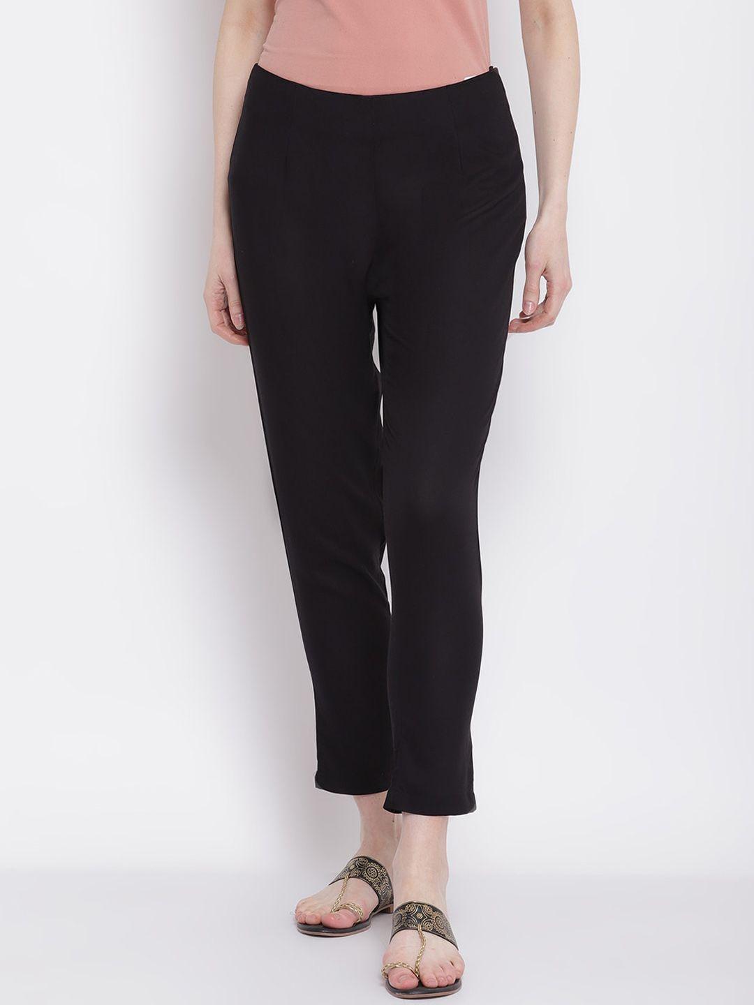 Cantabil Women Mid-Rise Trousers