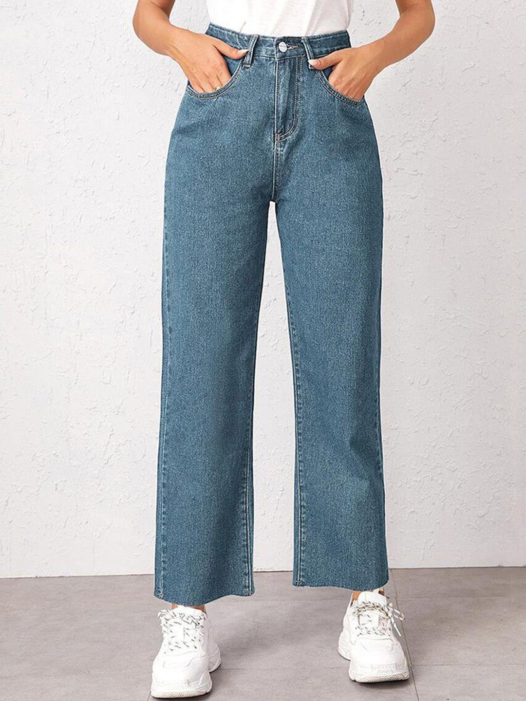 kotty-women-straight-fit-high-rise-stretchable-cropped-jeans