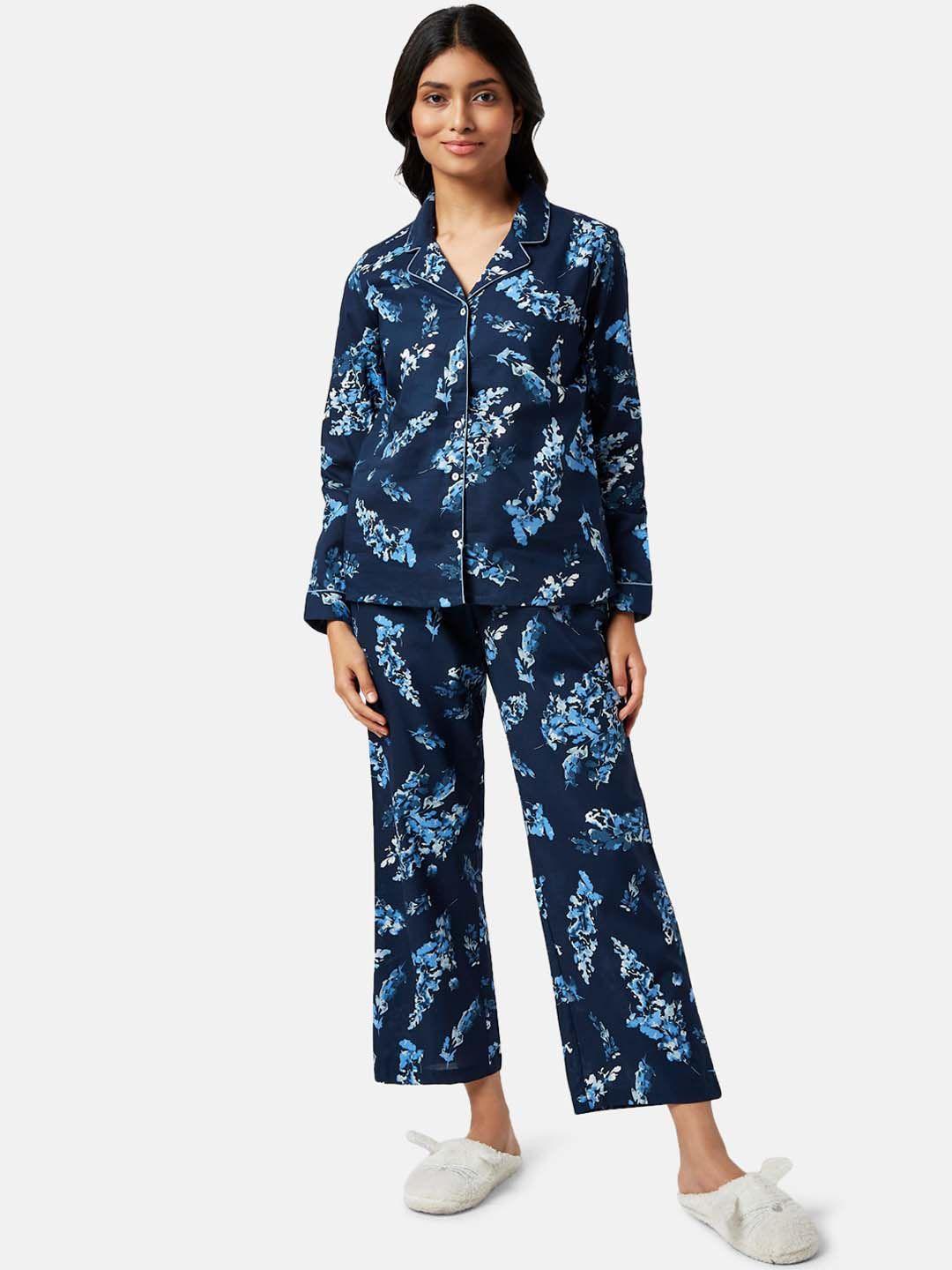 Dreamz by Pantaloons Floral Printed Night Suit