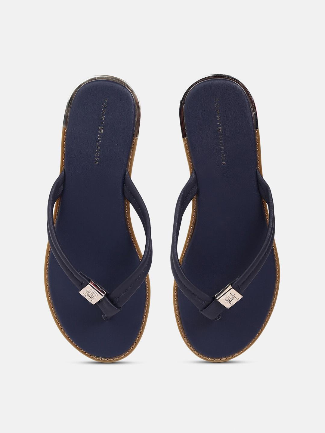 tommy-hilfiger-leather-t-strap-flats