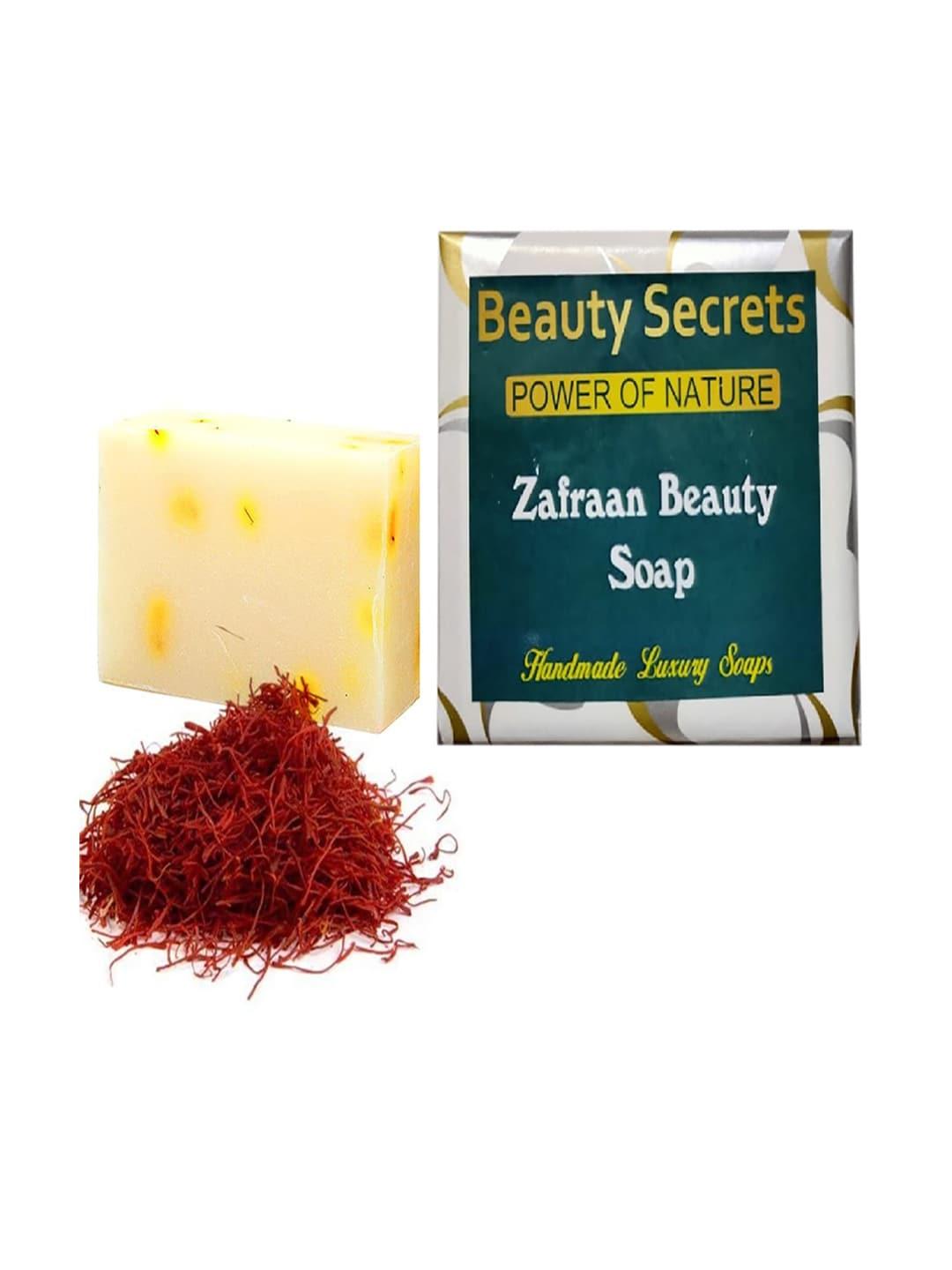 Beauty Secrets Power of Nature Zafraan Handmade Luxury Beauty Soap with Coconut Oil - 100g