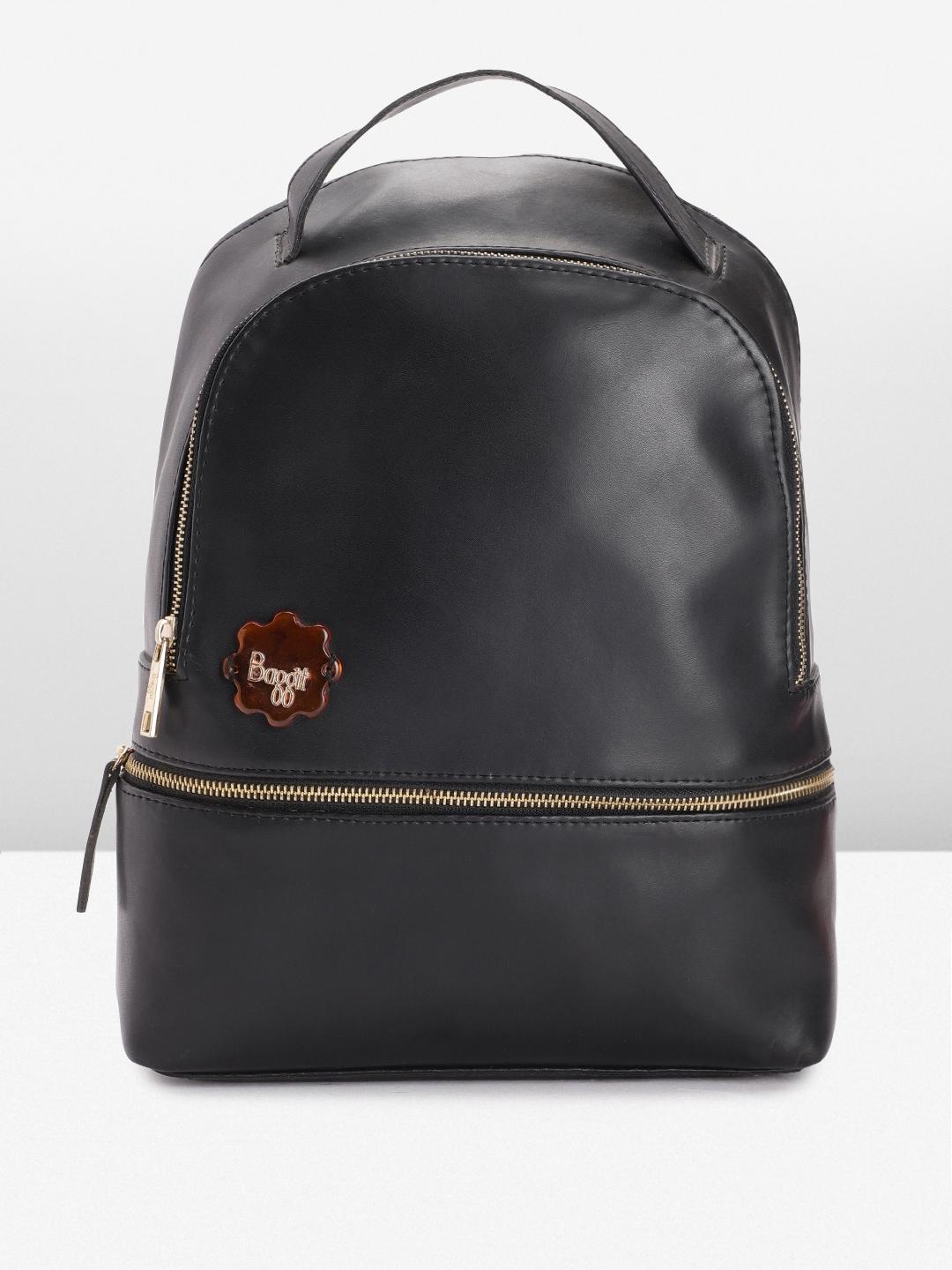 baggit-women-solid-backpack
