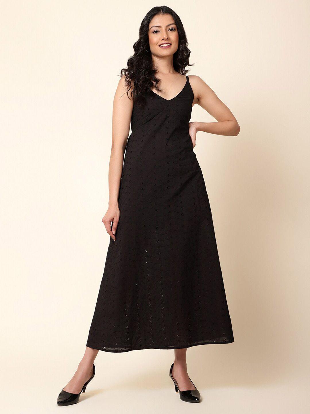 Bani Women Sleeveless Shoulder Straps Maxi Dress