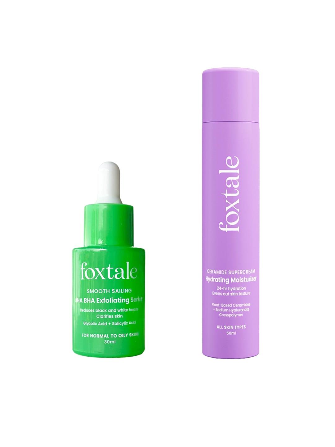 foxtale-aha-bha-exfoliating-serum-&-ceramide-moisturizer-for-acne-prone-skin-80ml