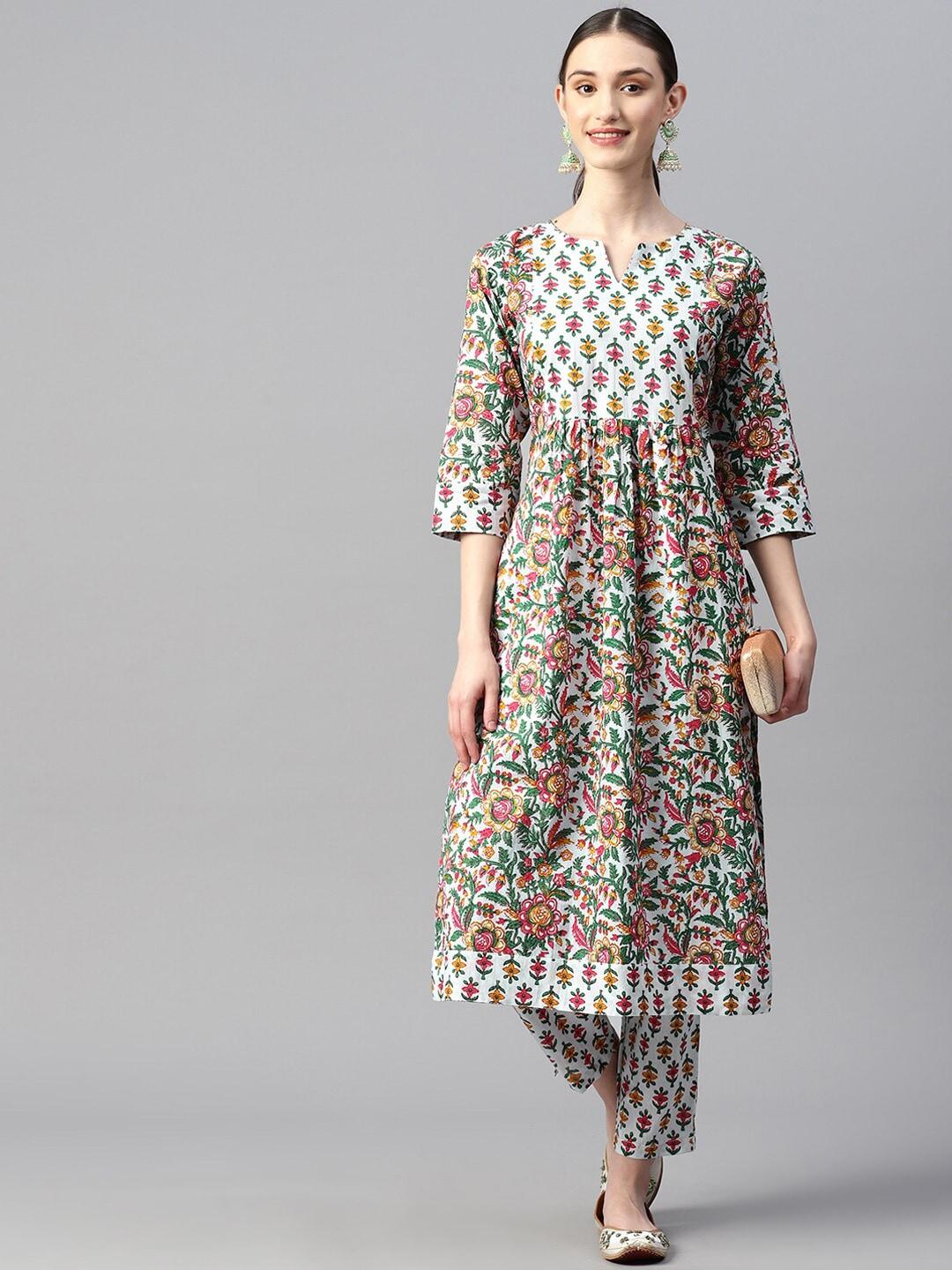 indibelle-floral-printed-notched-screen-print-neck-a-line-pure-cotton-kurta