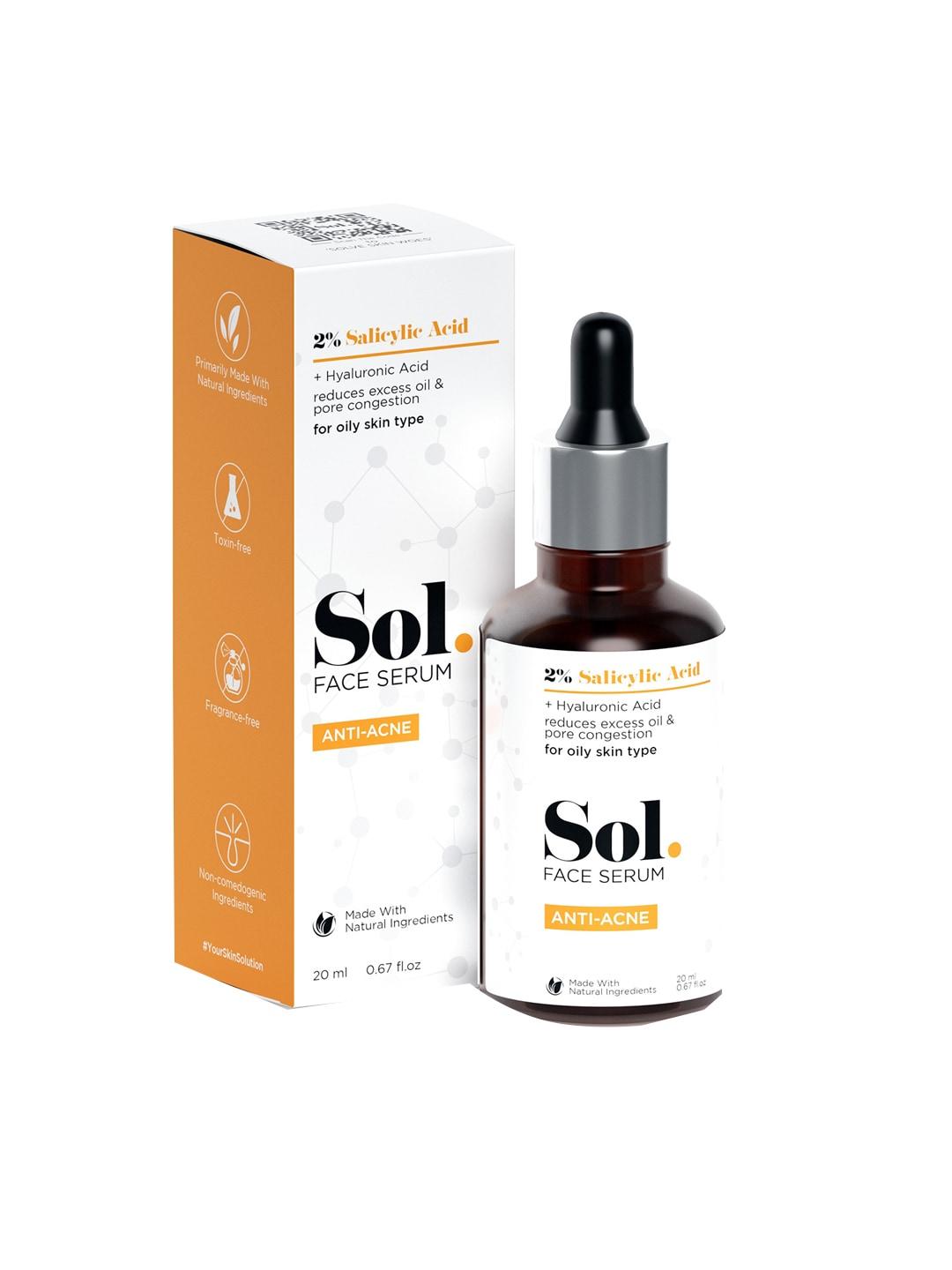 Sol. 2% Salicylic Acid Anti-Acne Face Serum - 20ml