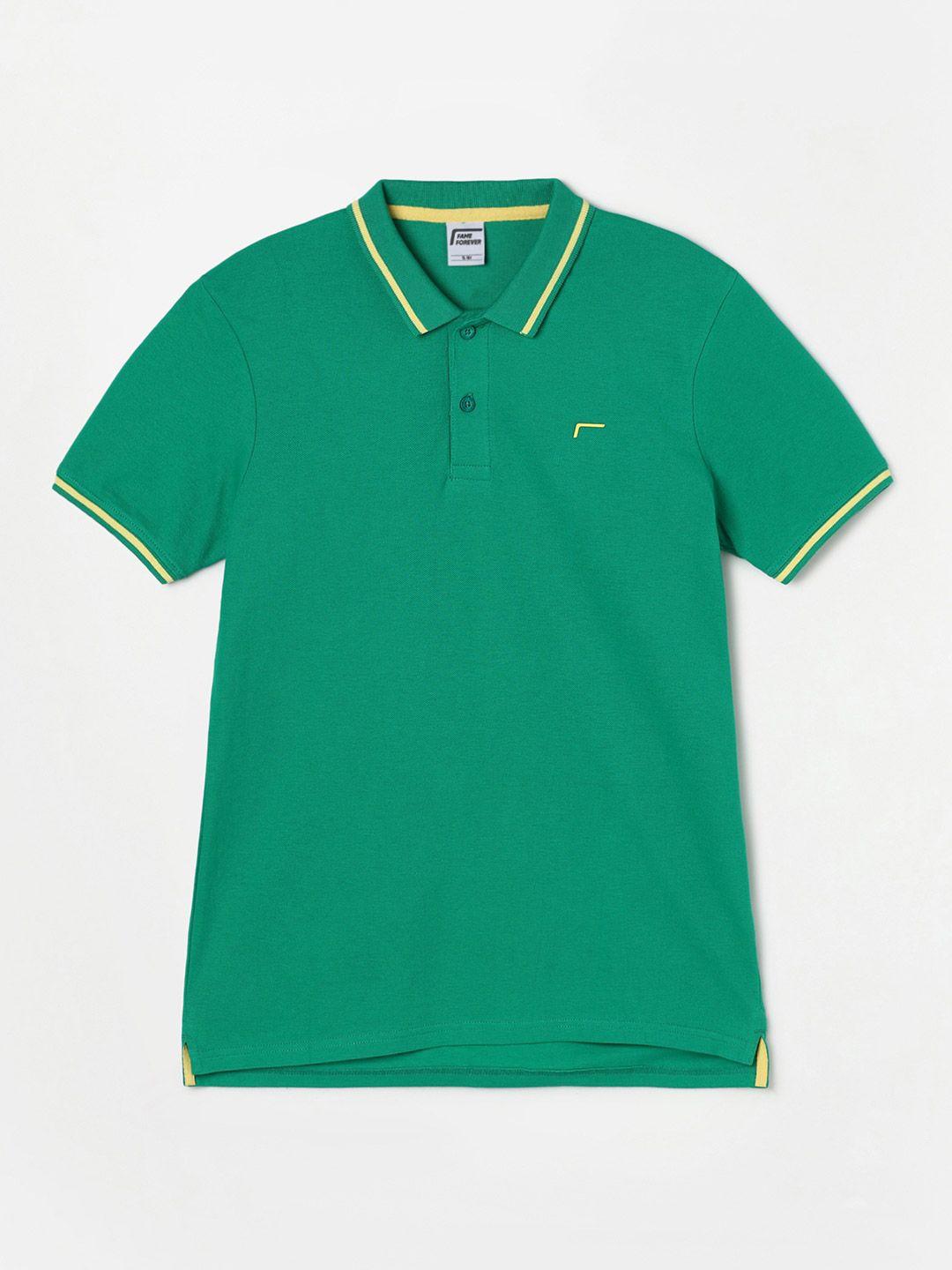 Fame Forever by Lifestyle Boys Polo Collar Cotton T-shirt