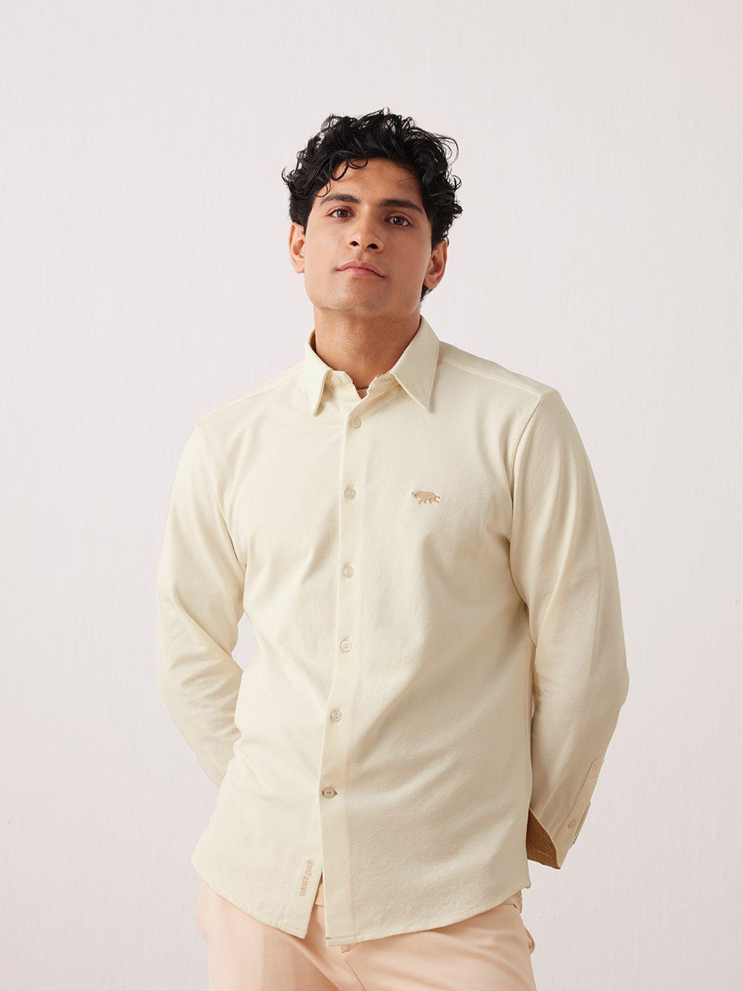 andamen-men-cotton-premium-opaque-casual-shirt