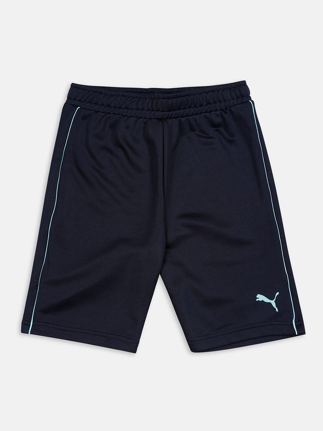Puma Boys Cricket Solid Youth Knitted Sports Shorts