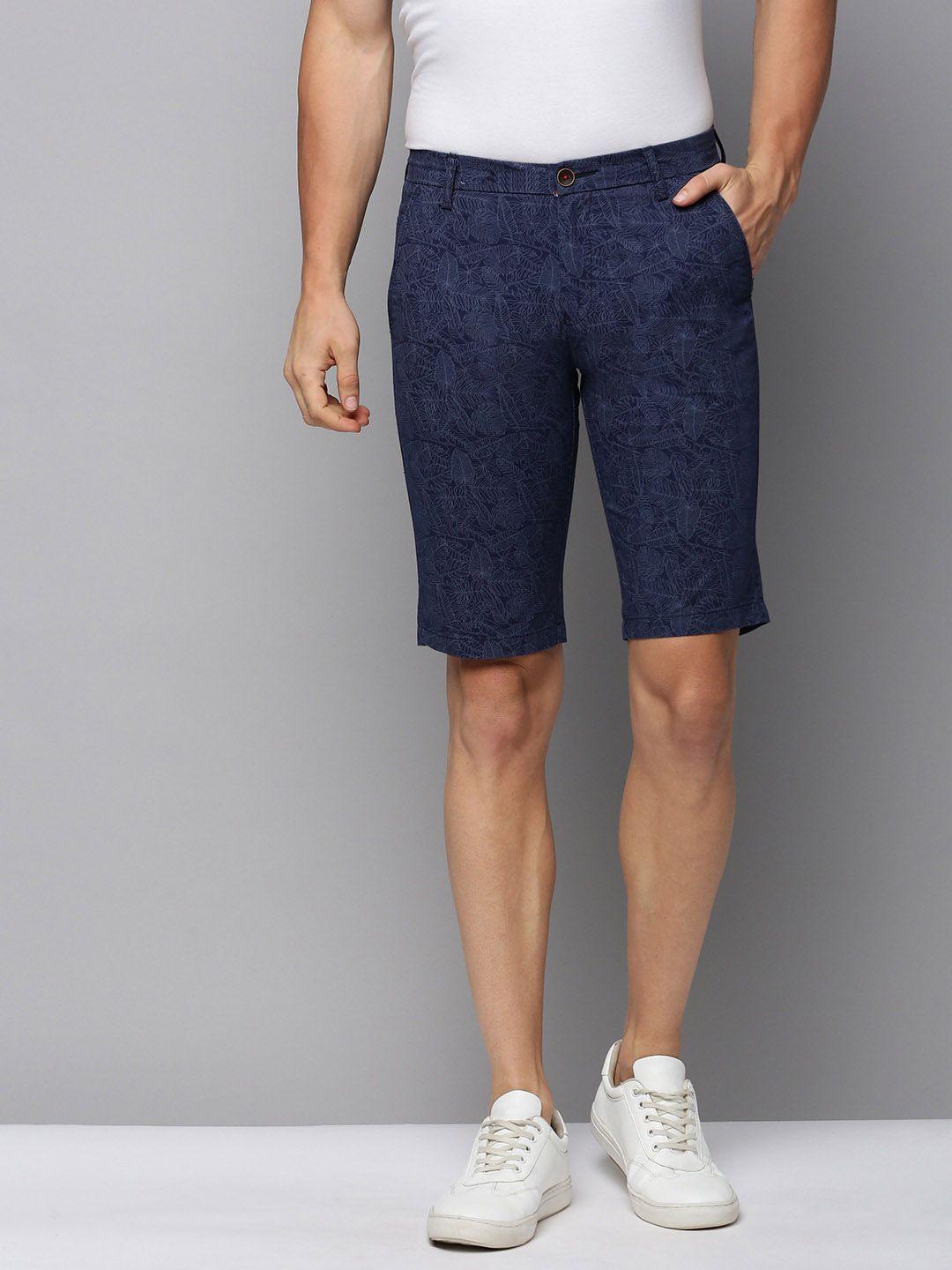 showoff-men-abstract-printed-cotton-mid-rise-chinos-shorts