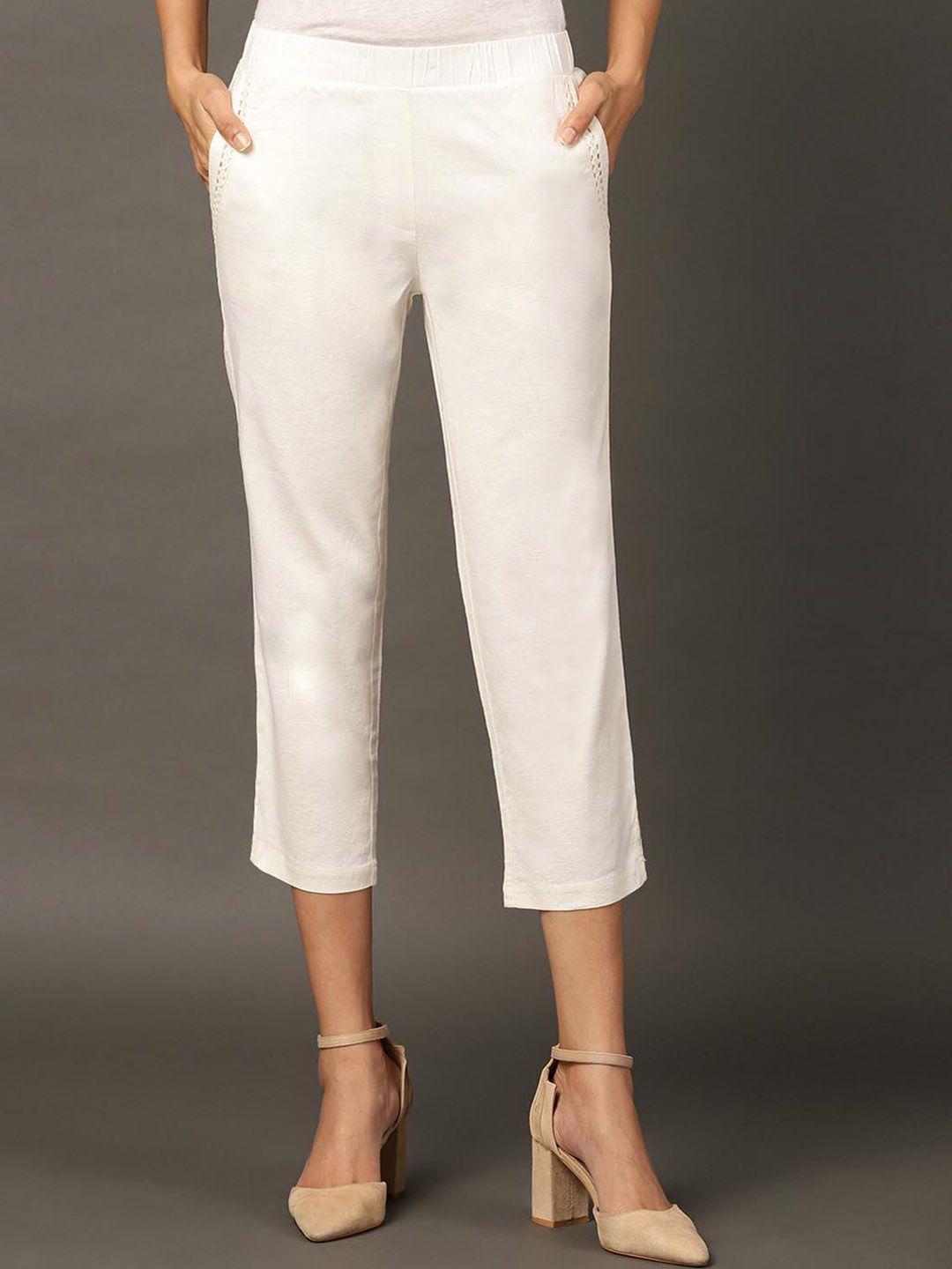 lakshita-women-pure-cotton-3/4th-length-trousers