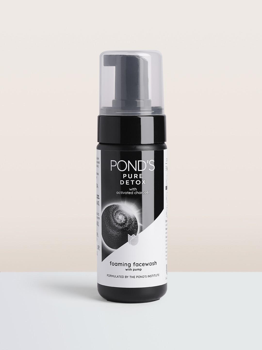 ponds-pure-detox-foaming-pump-face-wash-with-activated-charcoal---150-ml