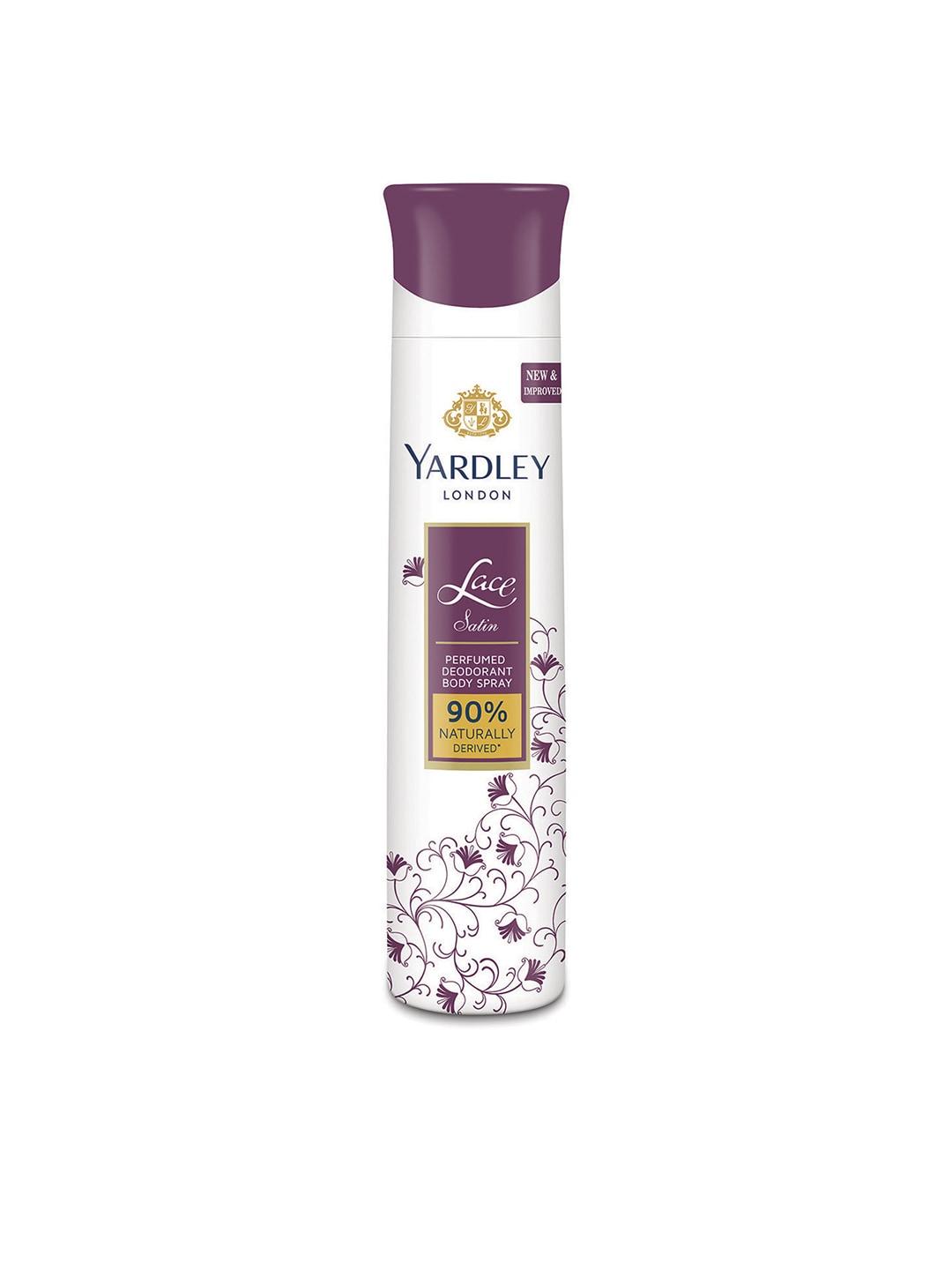 YARDLEY LONDON Women Lace Satin Perfumed Deodorant Body Spray - 96g