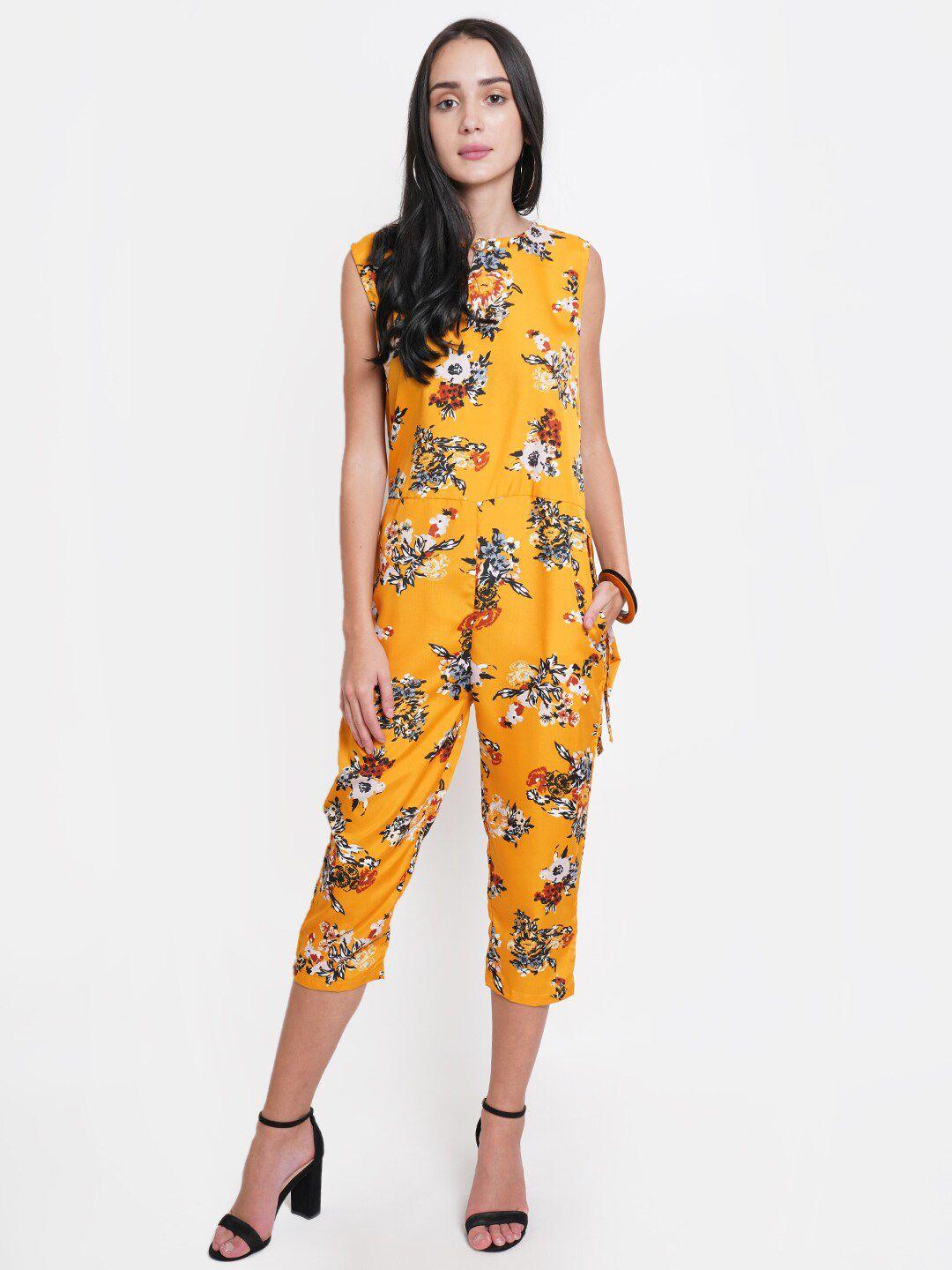 westclo-floral-printed-round-neck-sleeveless-capri-jumpsuit