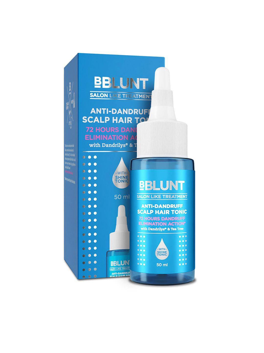 BBLUNT Salon Like Treatment Anti-Dandruff Scalp Hair Tonic with Dandrylis & Tea Tree-50 ml