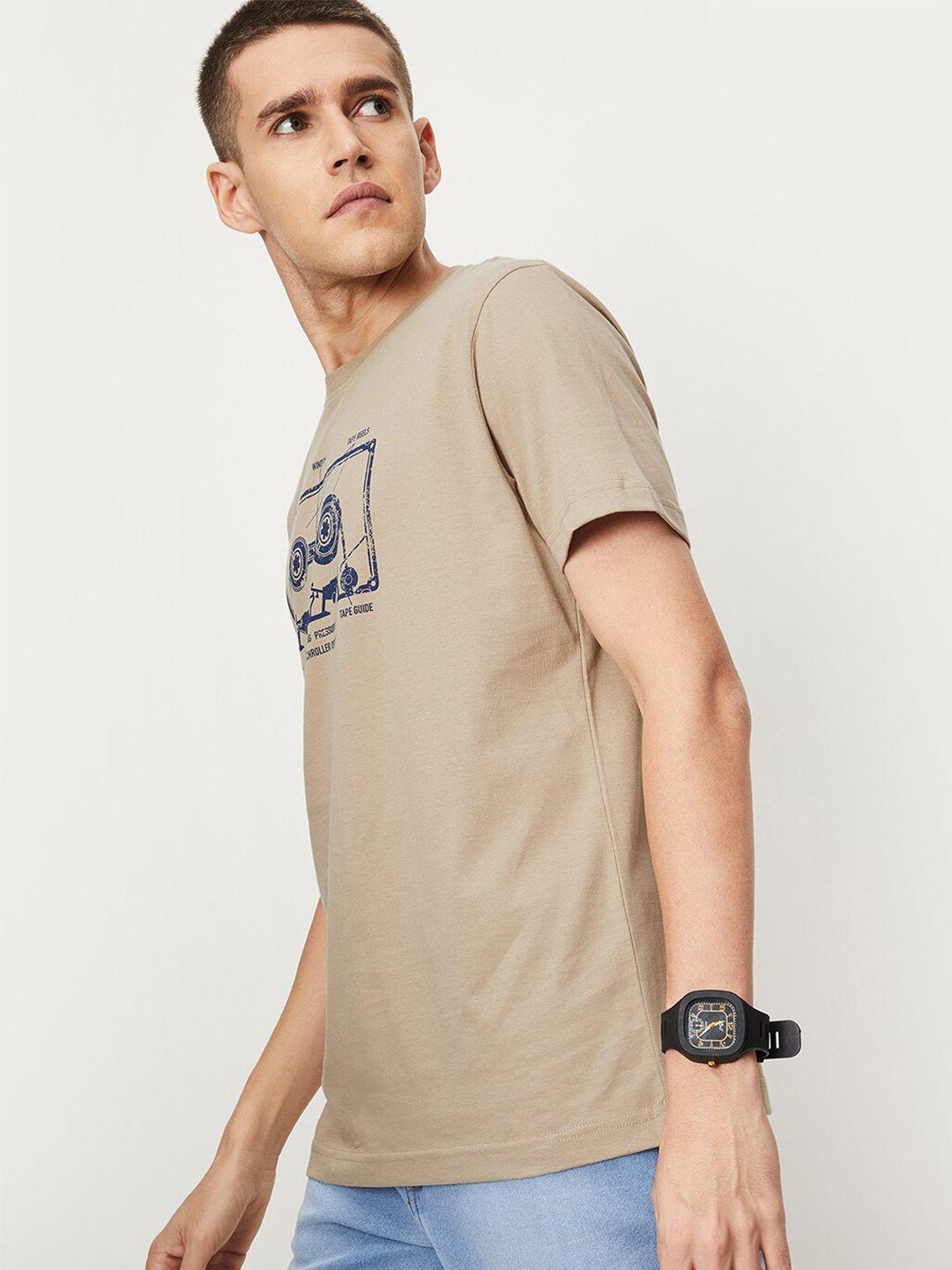 max Graphic Printed Pure Cotton T-shirt