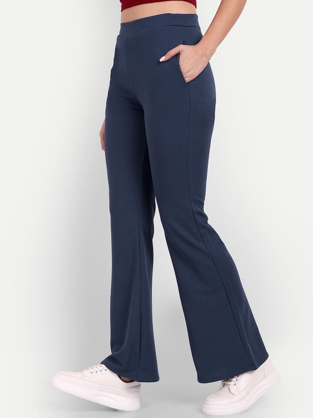 BROADSTAR High-Rise Non Iron Bootcut Flared Trousers