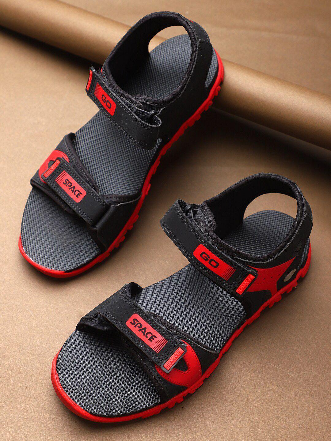 Space Men Comfortable Velcro Closure Sports Sandals