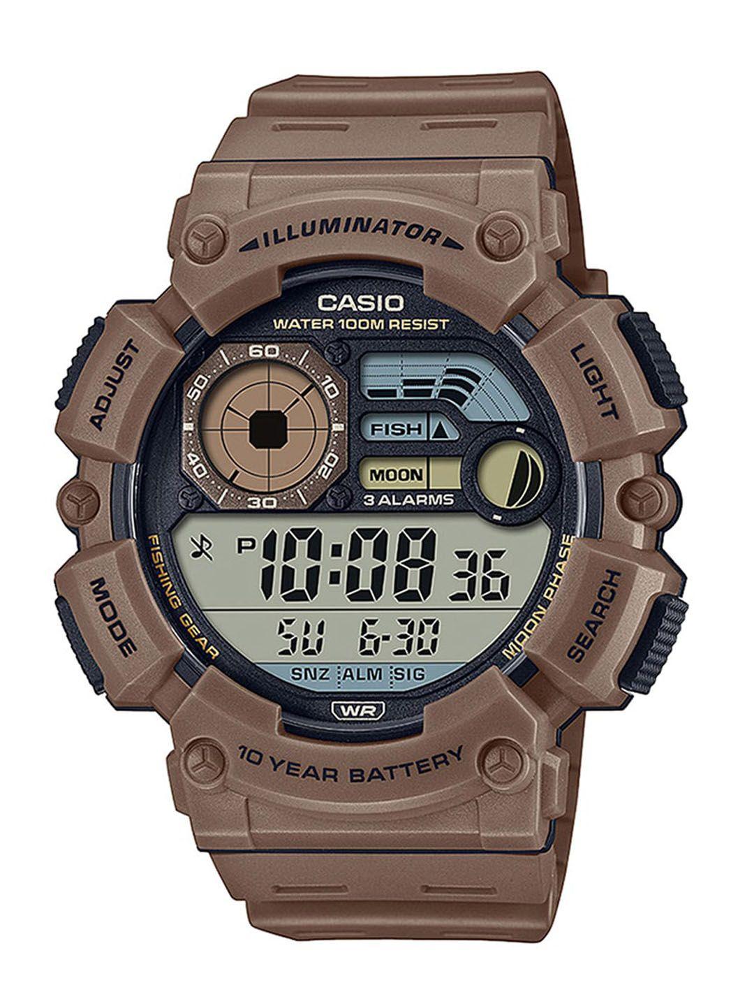 CASIO Wrap Around Straps Digital Chronograph Watch D294