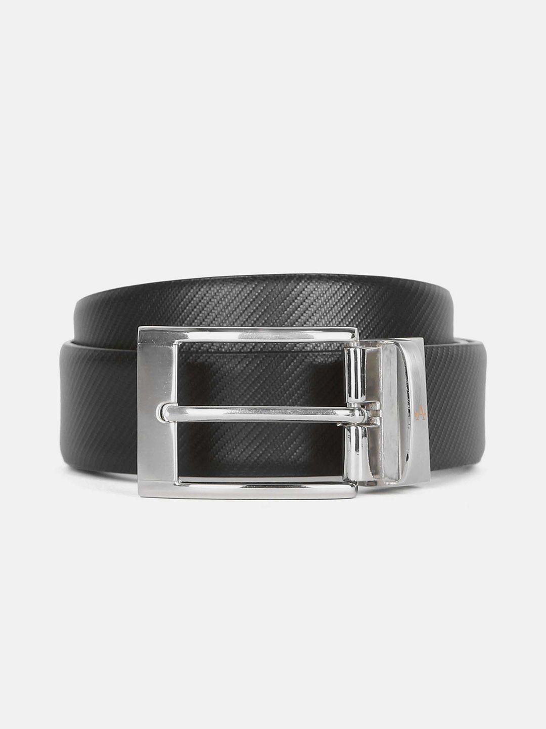 Arrow Men Texture Reversible Leather Formal Belt