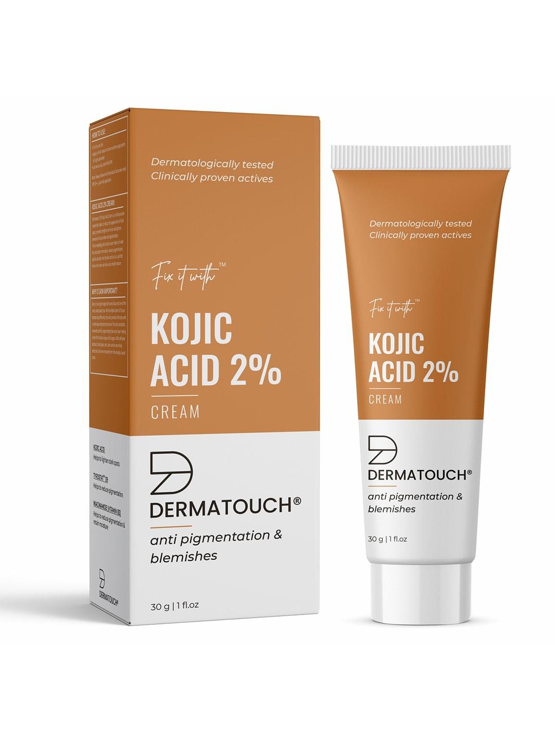 Dermatouch 2% Kojic Acid Anti-Pigmentation & Blemishes Cream-30 gm