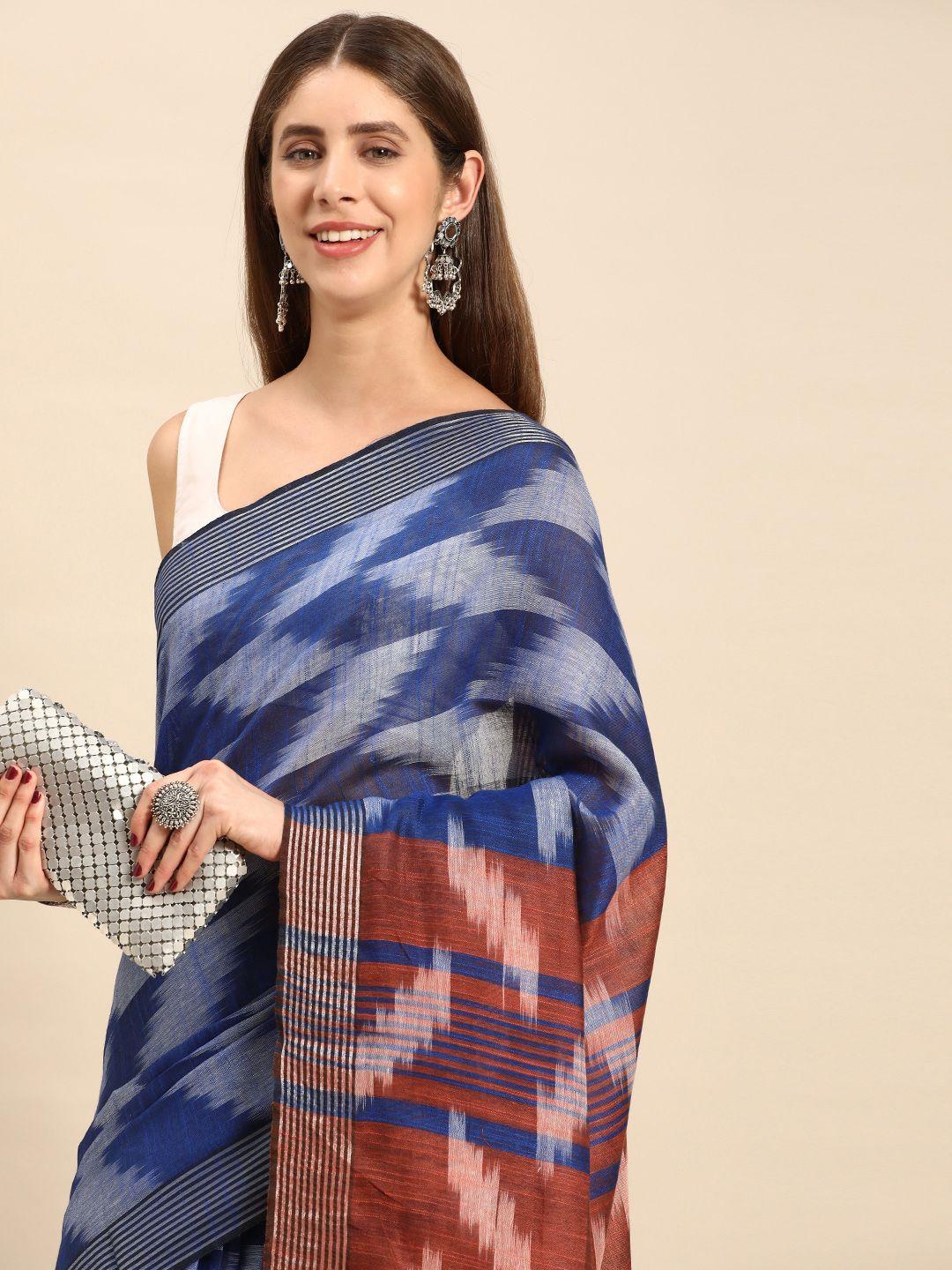 swatika-printed-zari-pure-cotton-bhagalpuri-saree