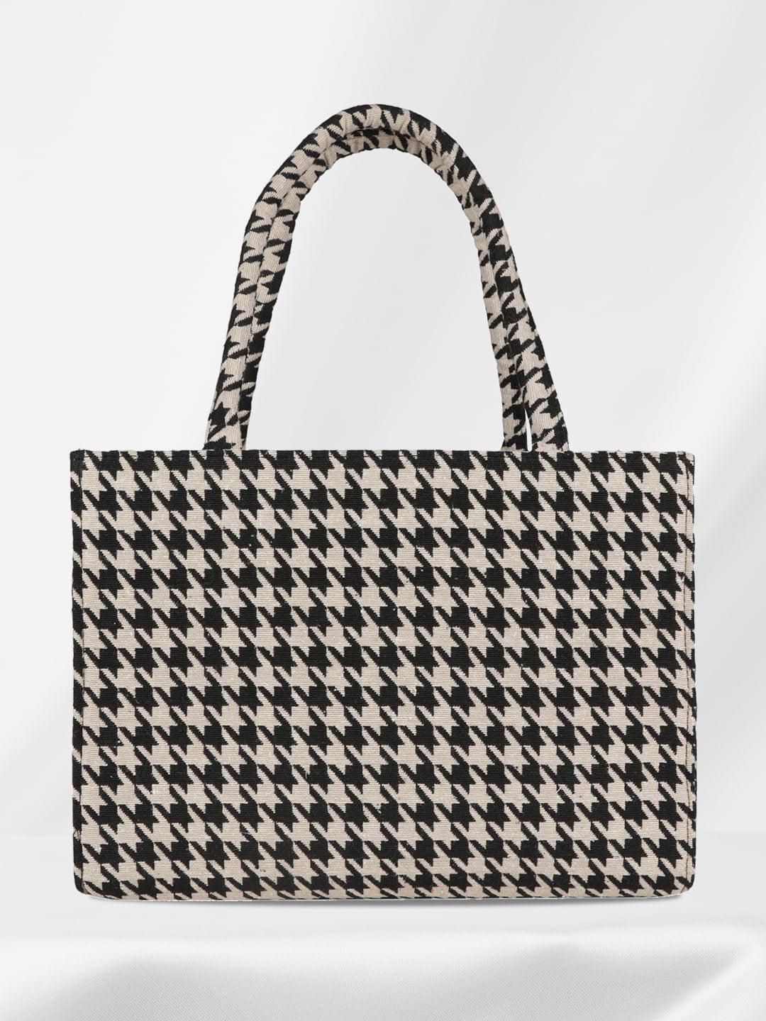 MINI WESST Geometric Printed Bucket Tote Bag