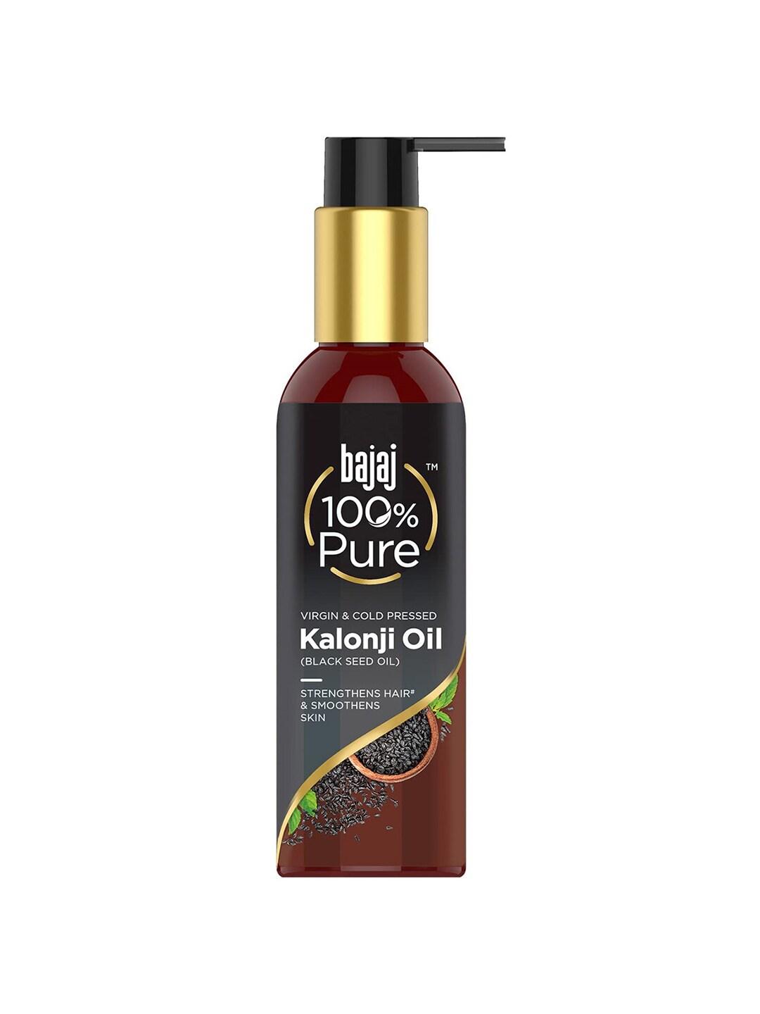 BAJAJ CONSUMER CARE 100% Pure Virgin & Cold Pressed Kalonji Oil To Strengthen Hair - 200ml