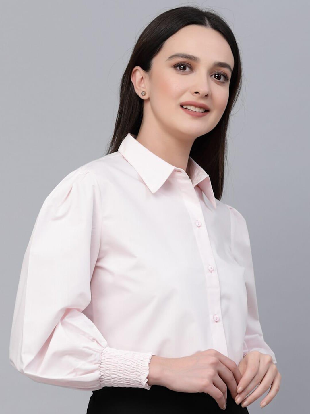 Style Quotient Smart Spread Collar Formal Shirt