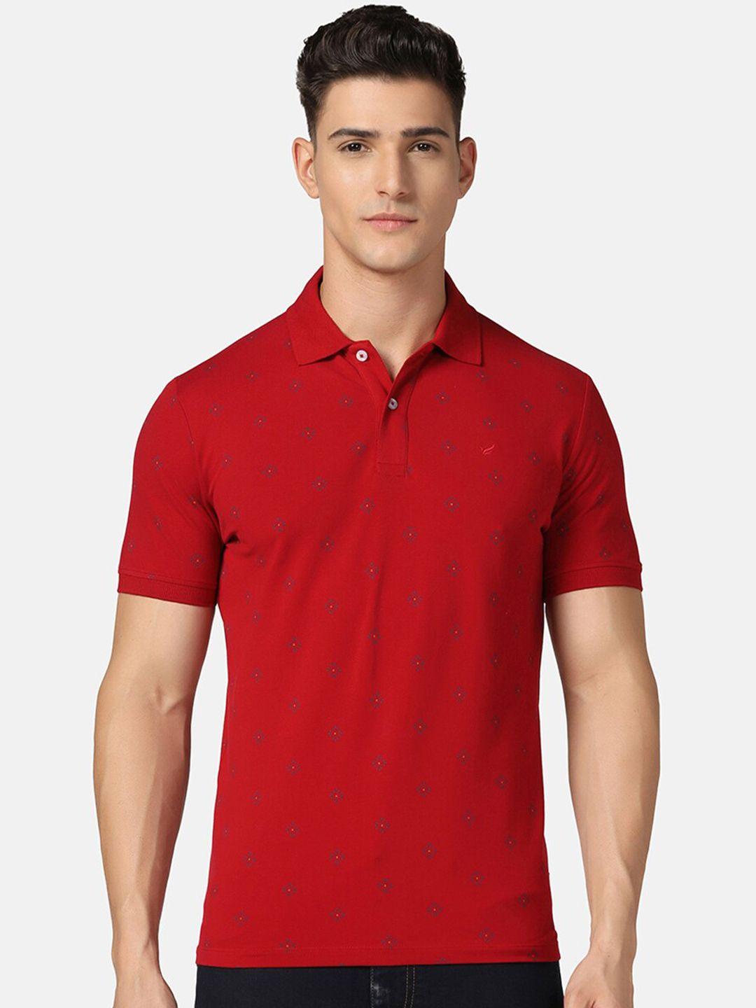 blackberrys-floral-printed-polo-collar-slim-fit-t-shirt