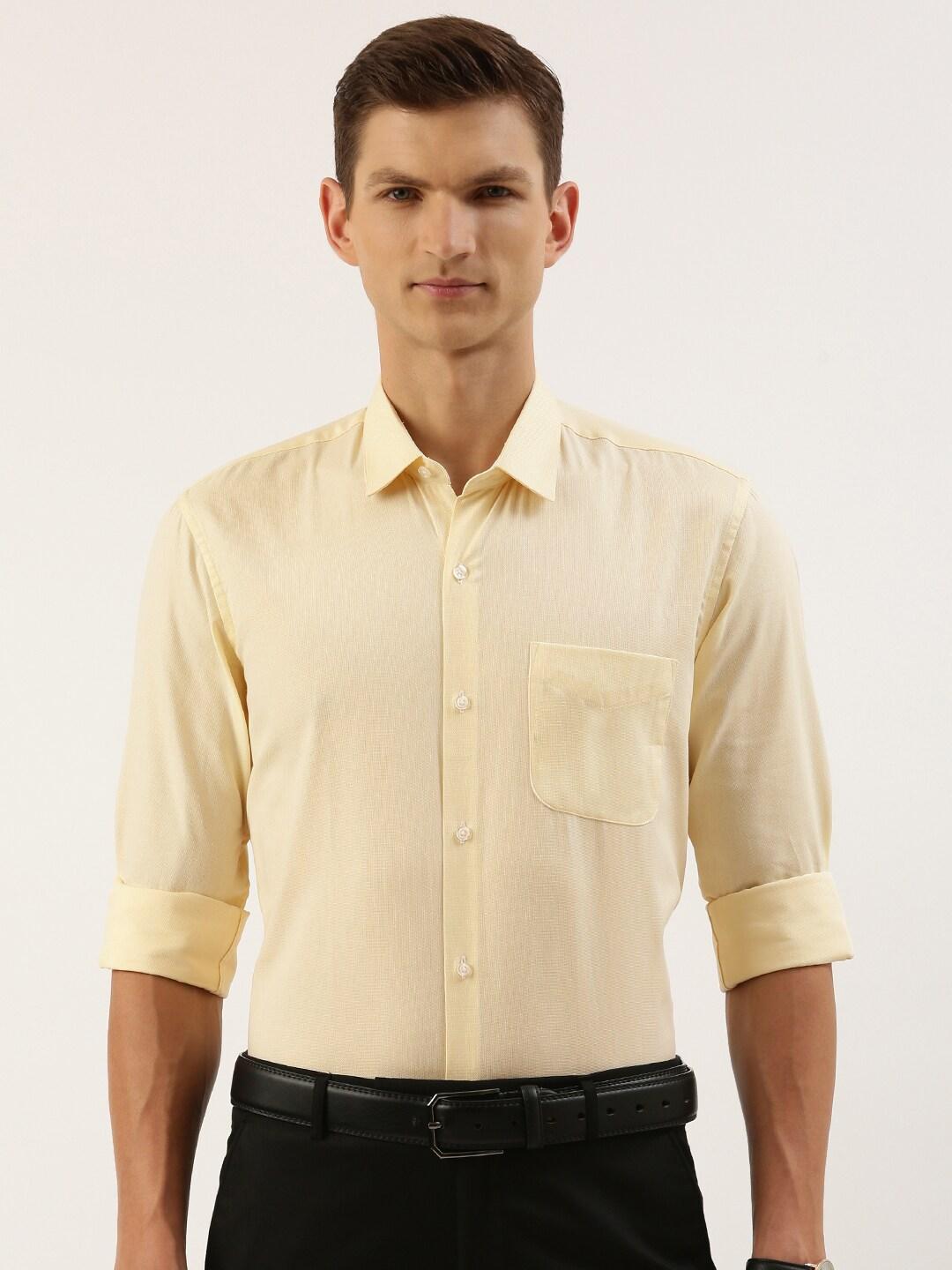 Peter England Men Slim Fit Formal Shirt
