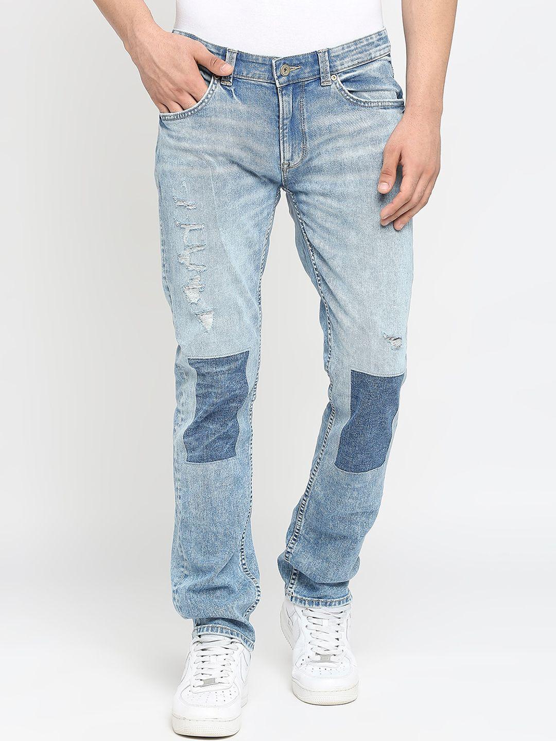SPYKAR Men Mildly Distressed Heavy Fade Cotton Jeans