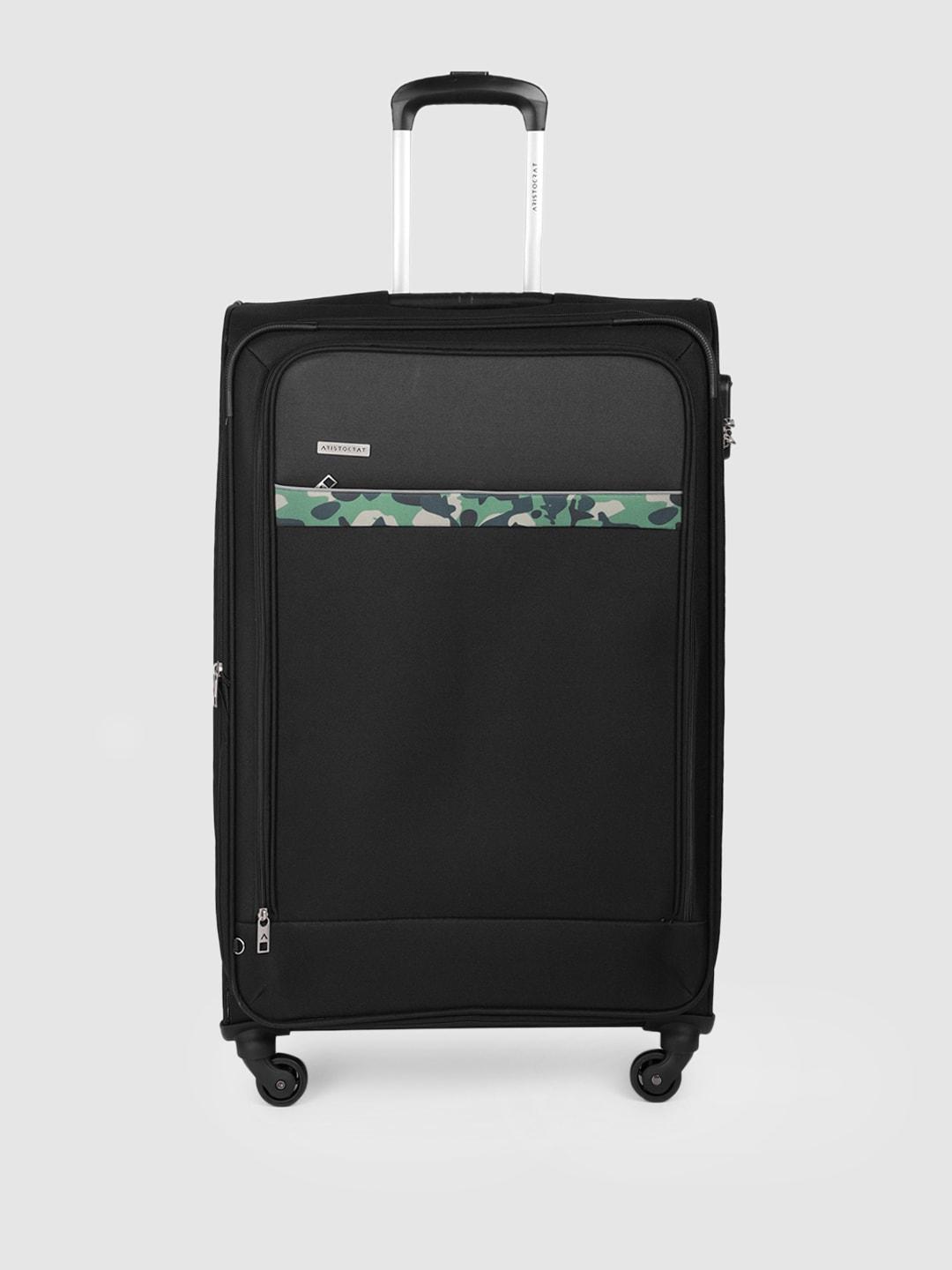 Aristocrat COMMANDER Camouflage Print Expandable Large Trolley Suitcase