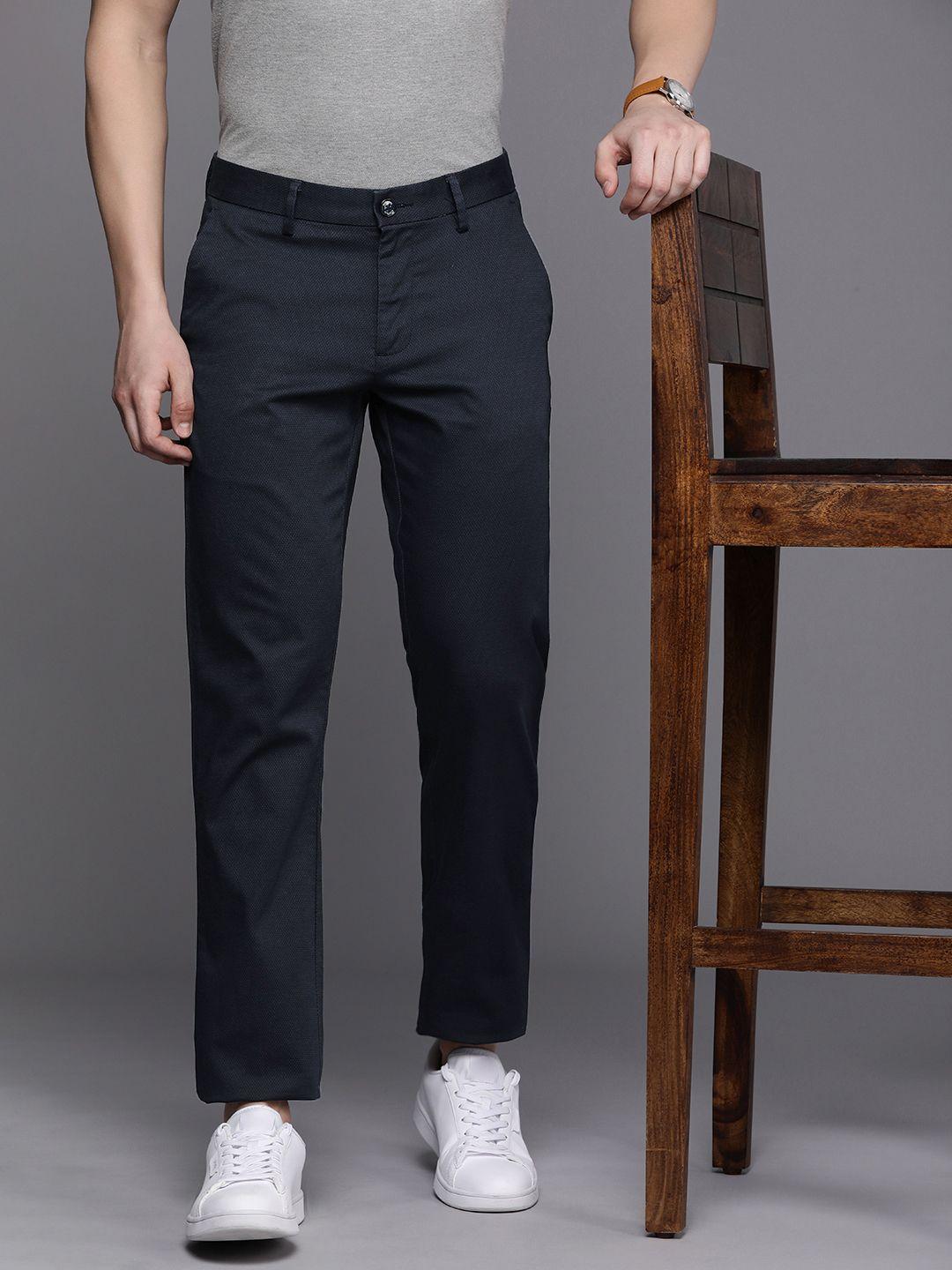 allen-solly-men-printed-slim-fit-trousers