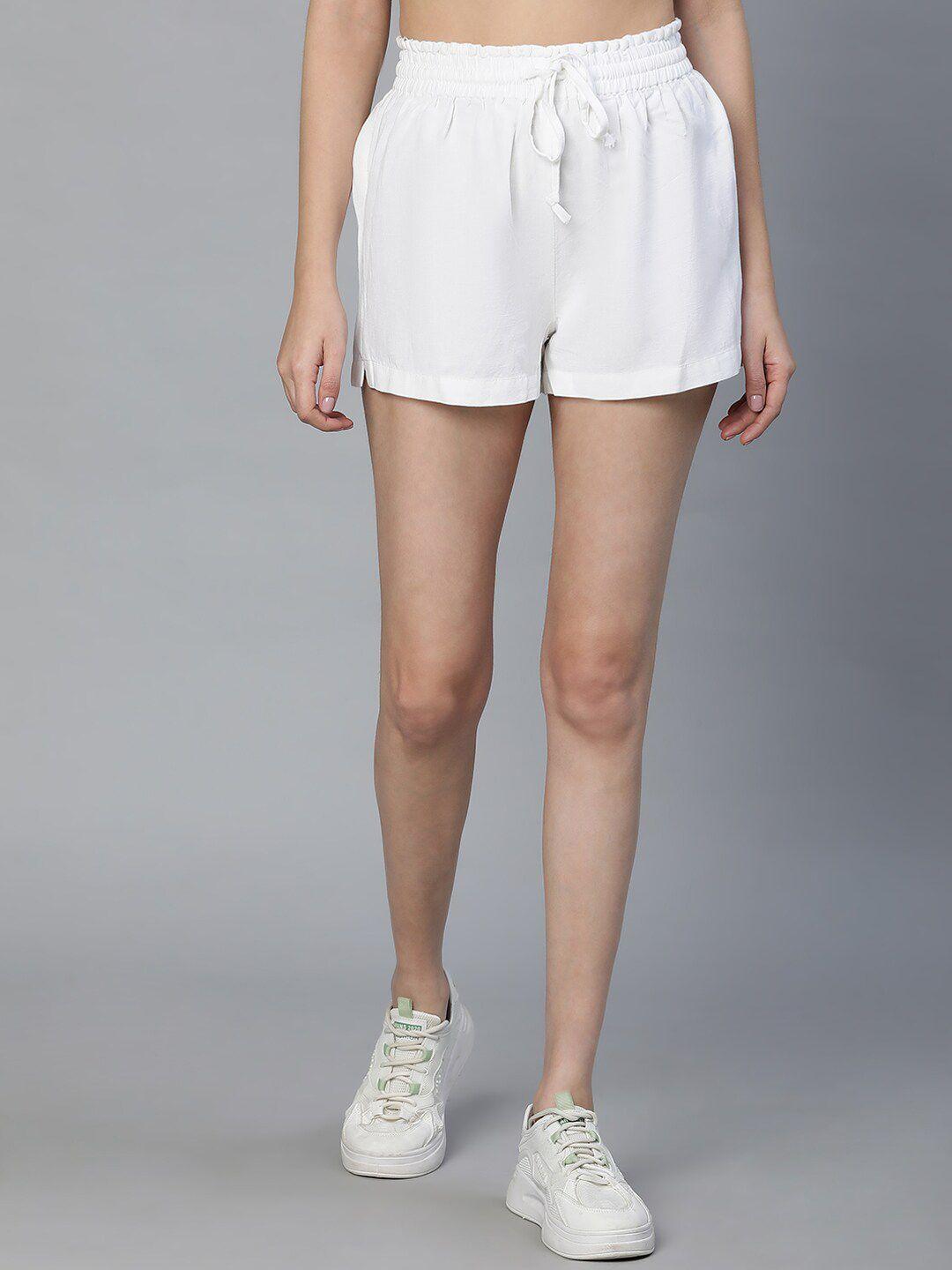 oxolloxo-women-mid-rise-linen-shorts