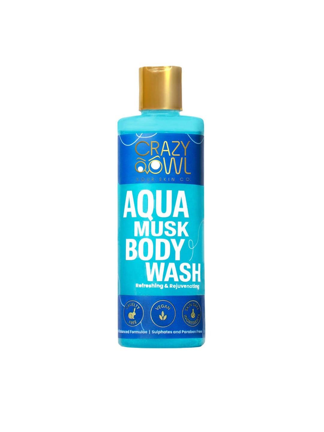 CRAZY OWL Aqua Musk Body Wash For Refreshing & Rejuvinating 250ml