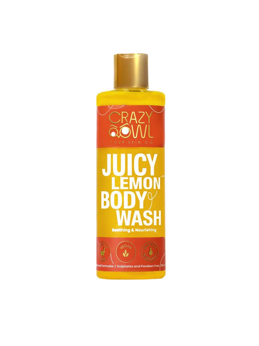 CRAZY OWL Juicy Lemon Body Wash For Soothing & Nourishing - 250ml