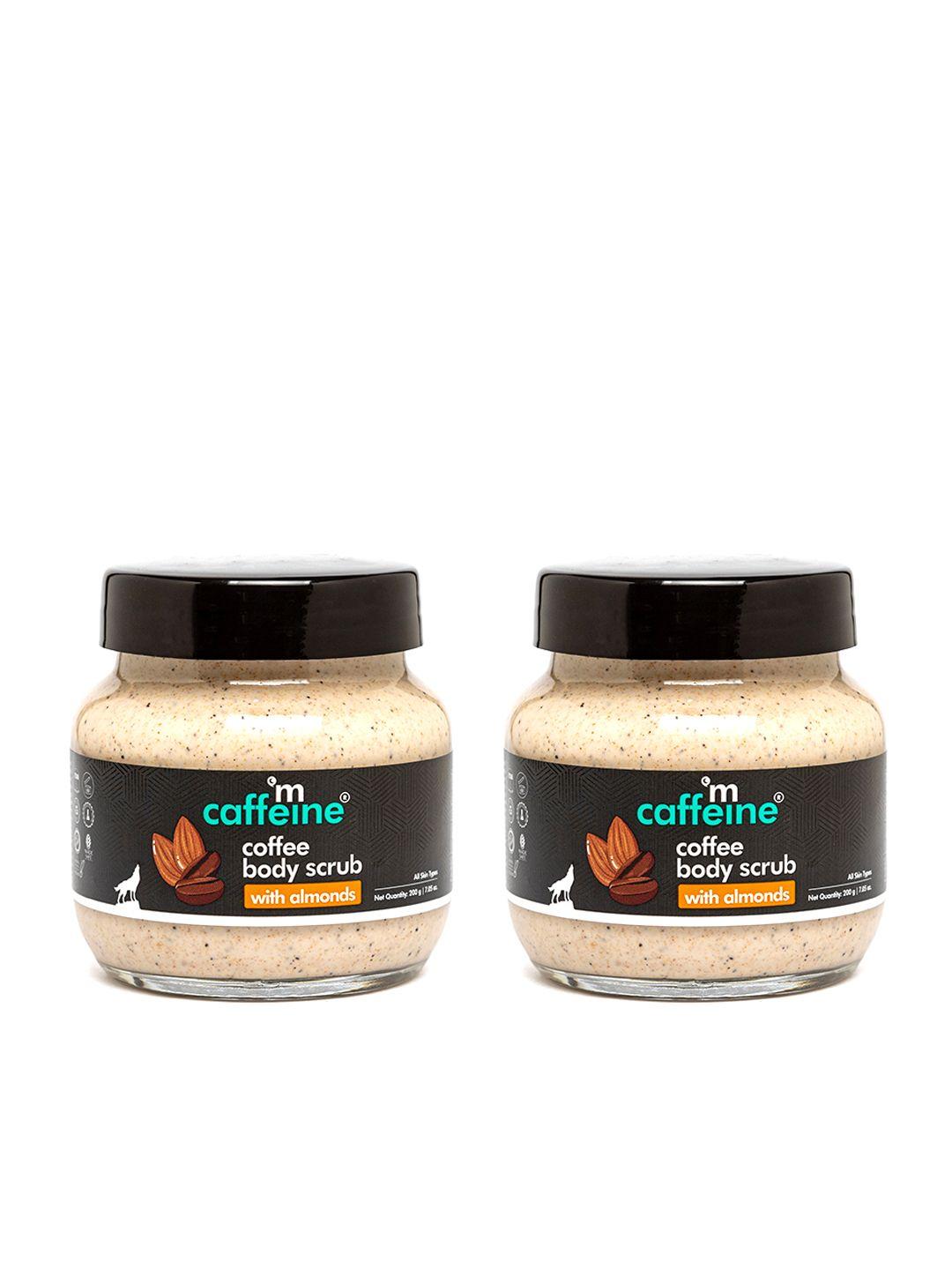 mcaffeine-set-of-2-creamy-coffee-&-almond-moisturizing-body-scrub---200-g-each