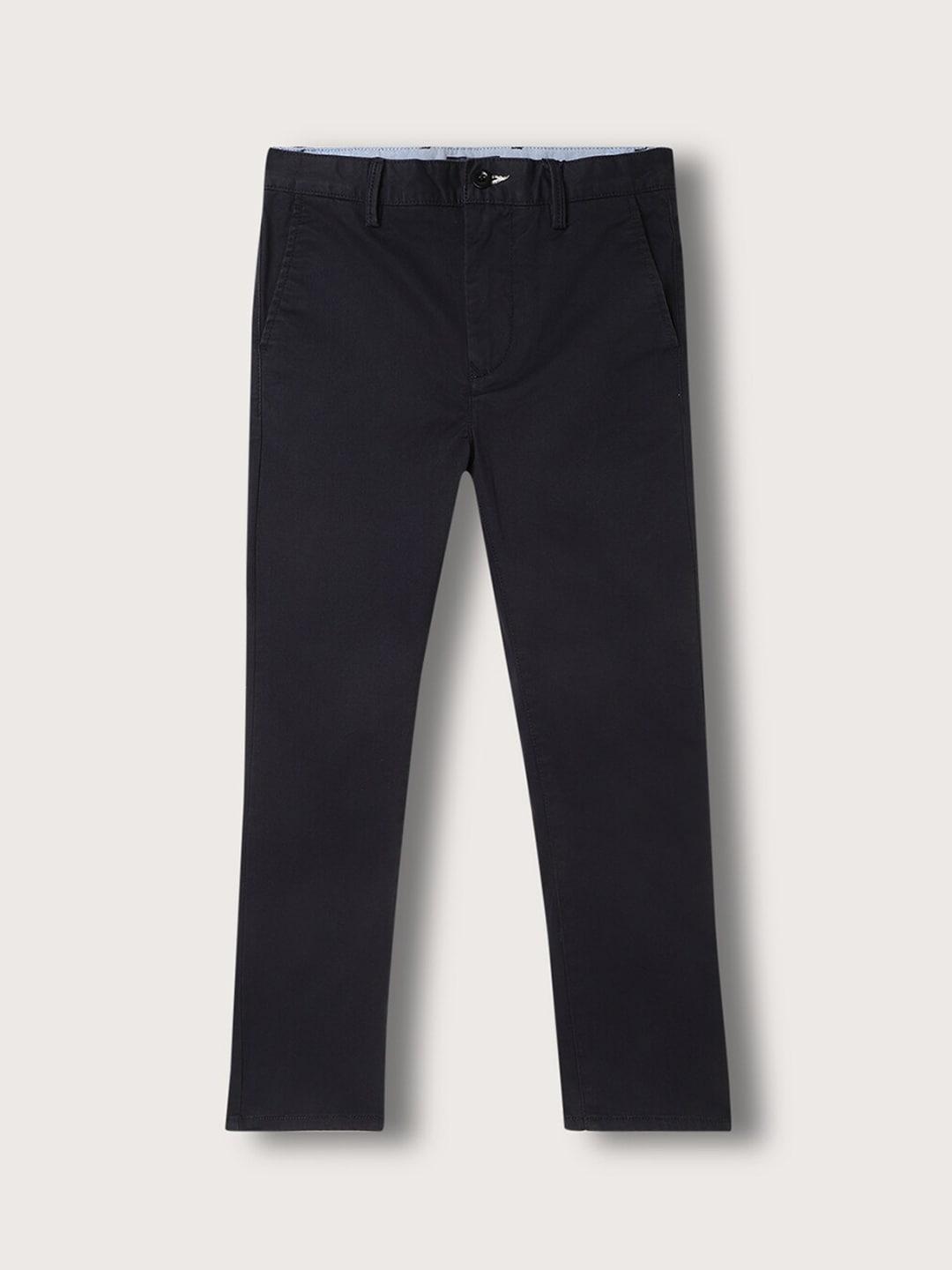 GANT Boys Mid Rise Cotton Chinos Trousers