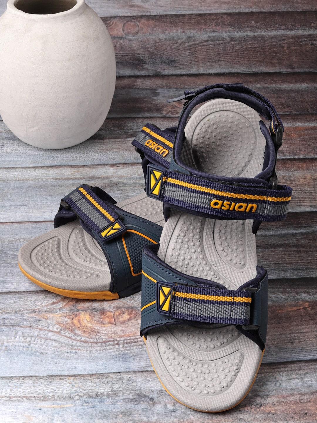 ASIAN Men Prestige-56 Textured Sports Sandals