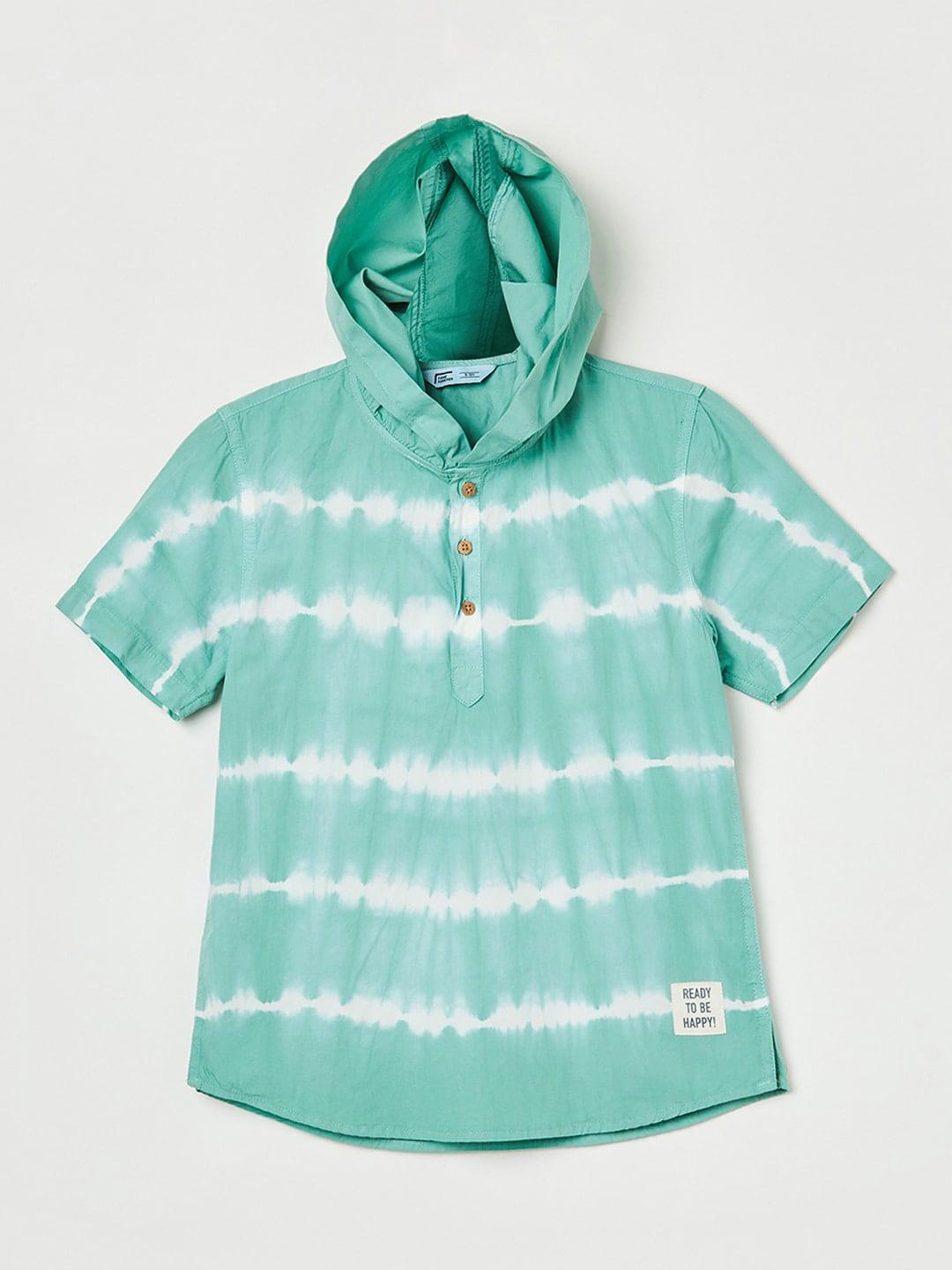fame-forever-by-lifestyle-boys-tie-&-dye-hooded-pure-cotton-casual-shirt