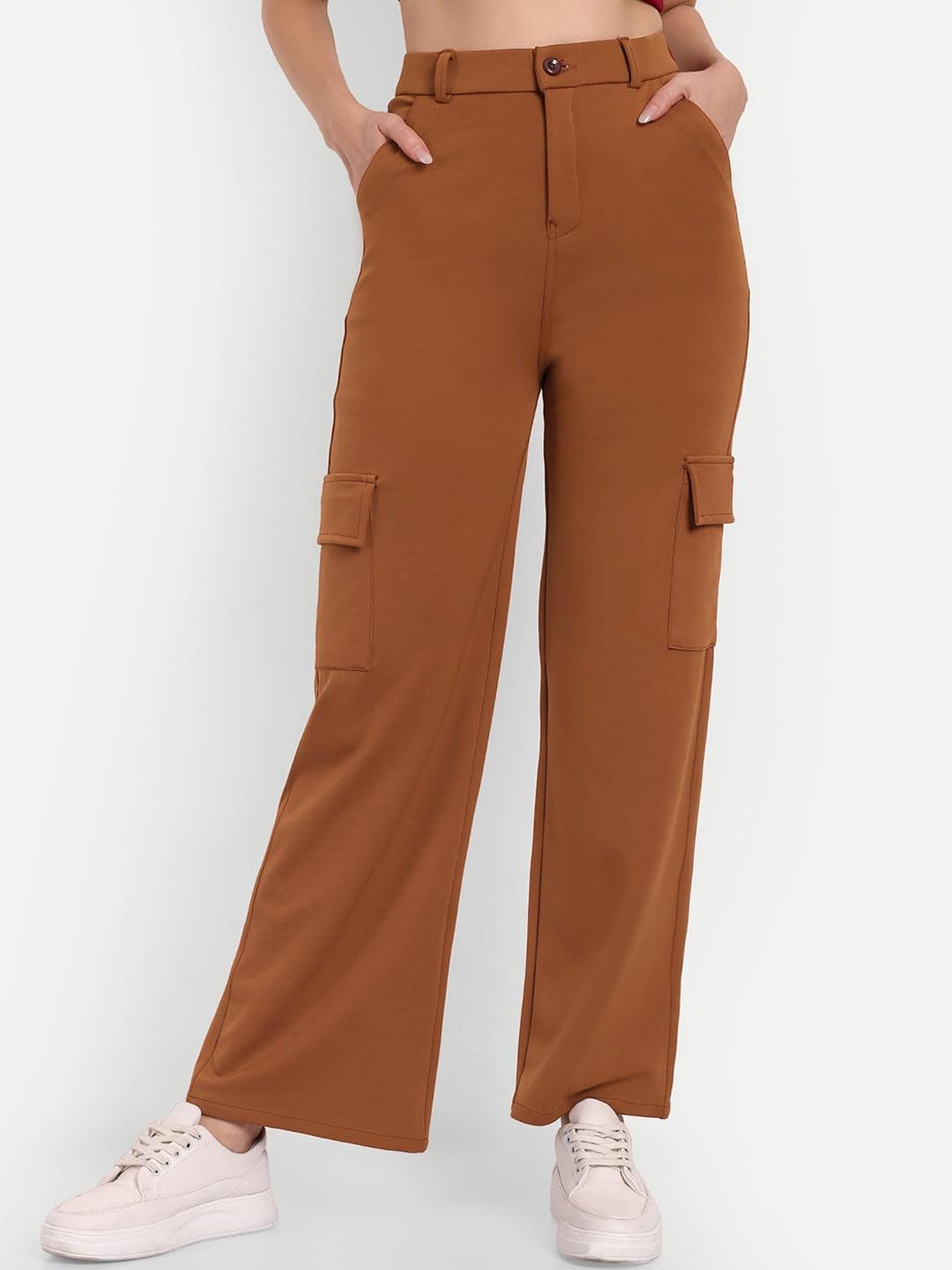 broadstar-women-smart-straight-fit-high-rise-easy-wash-cargo-trousers