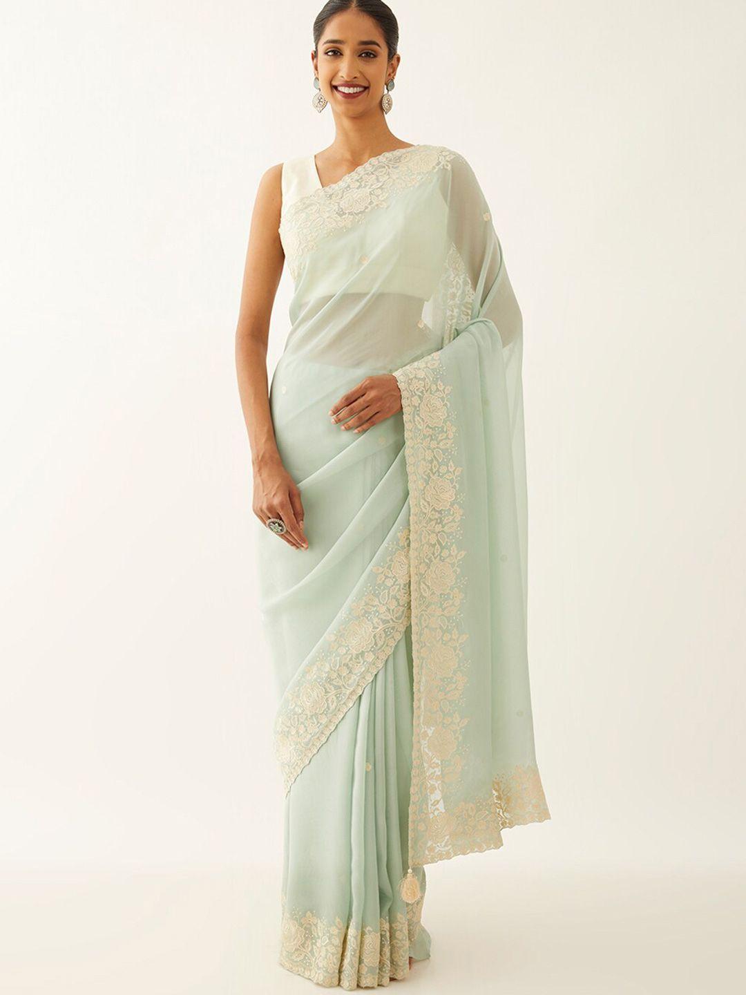 taneira-floral-embroidered-saree