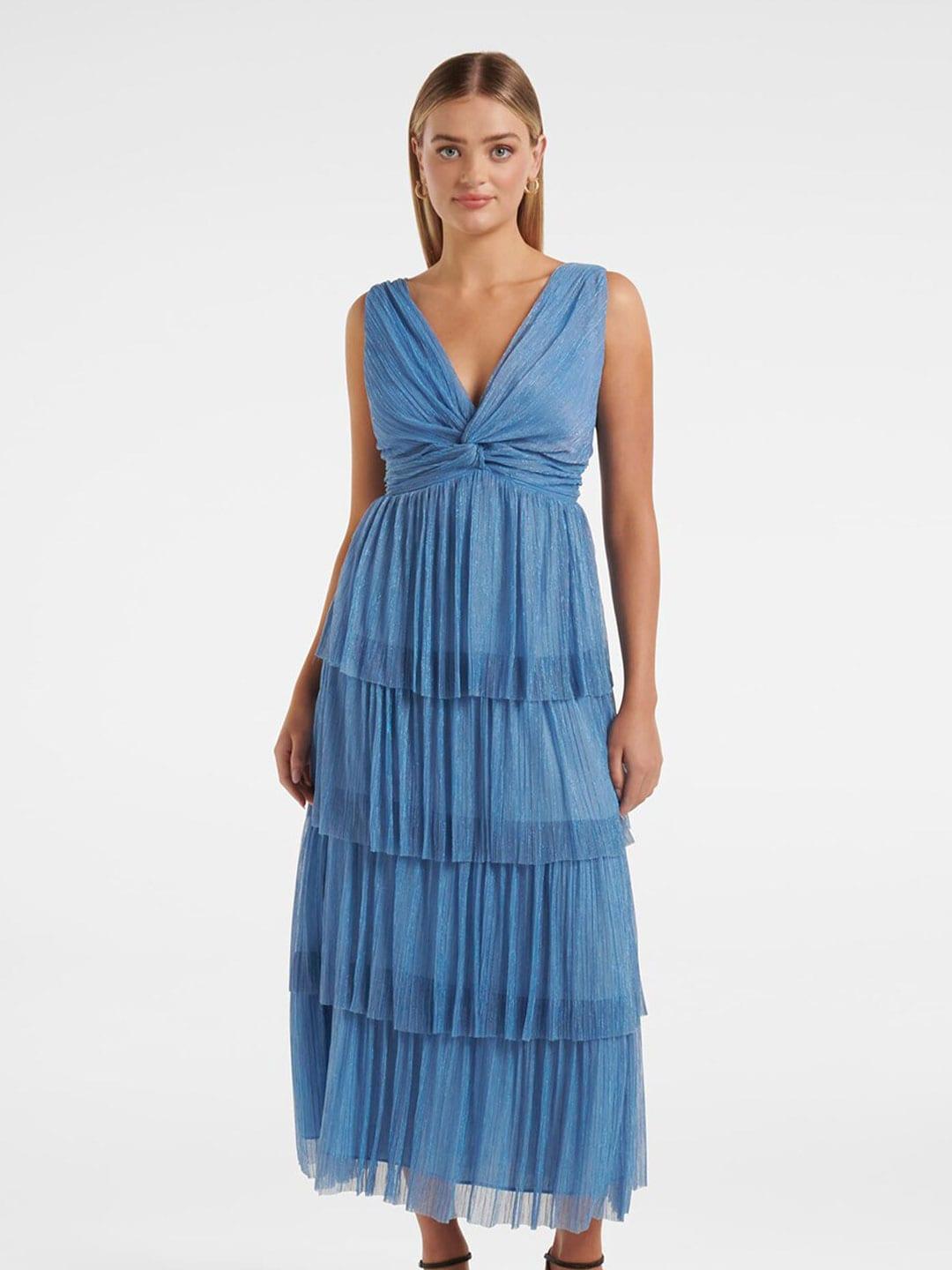 Forever New Blue Maxi Dress