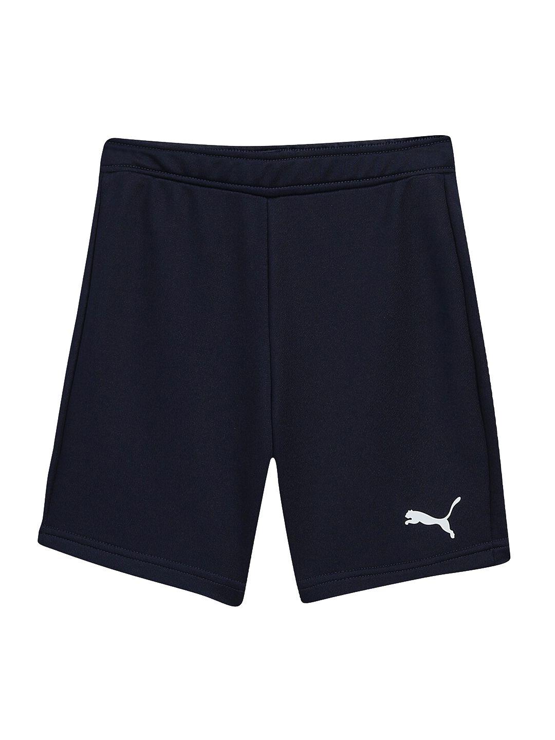 Puma Boys CR Brand Logo Printed Sports Shorts