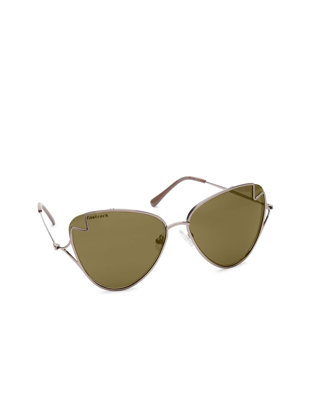 Fastrack Women Oval Sunglasses M179BR1F