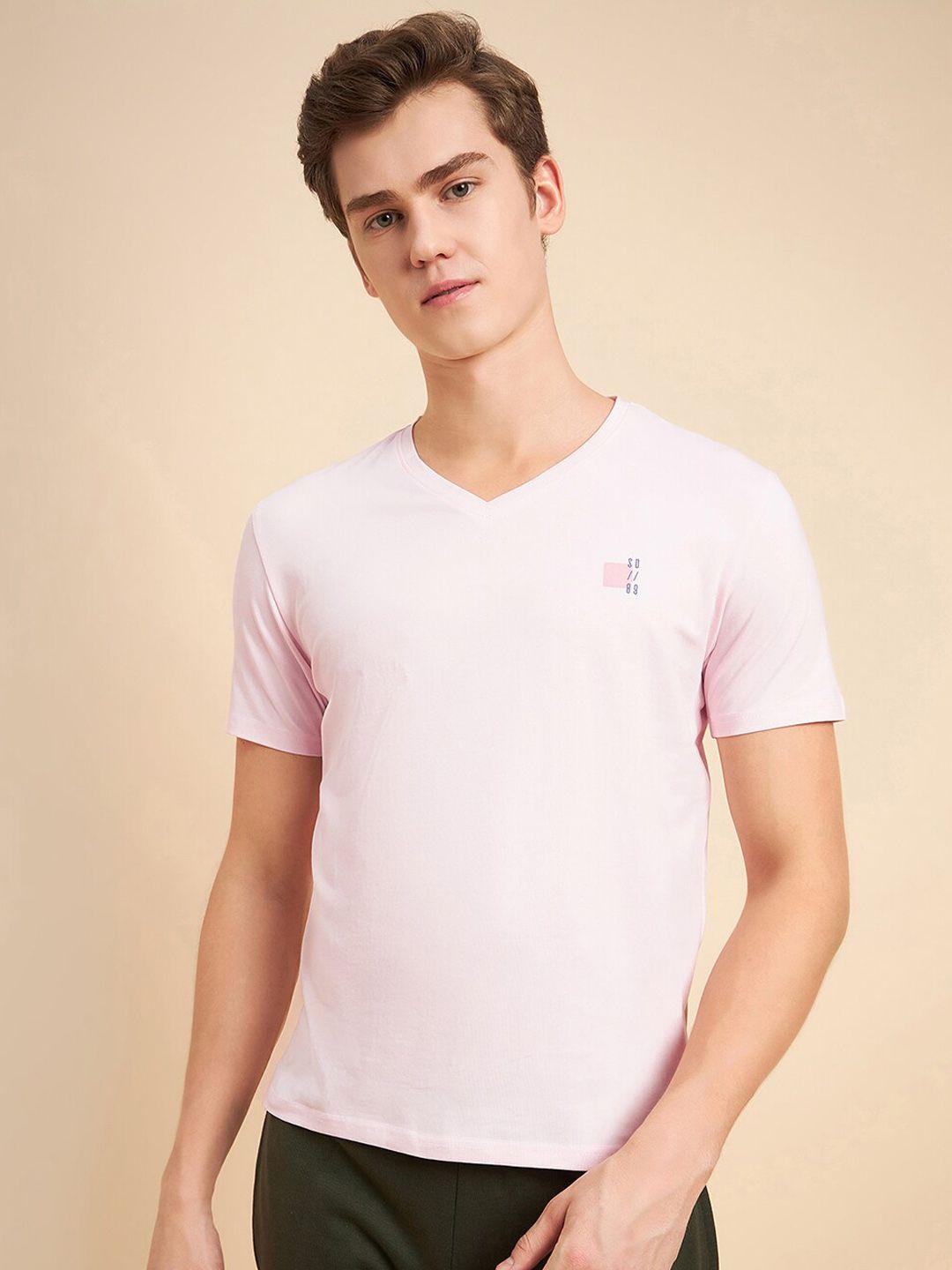 Sweet Dreams Pink V-Neck Short Sleeves T-Shirts