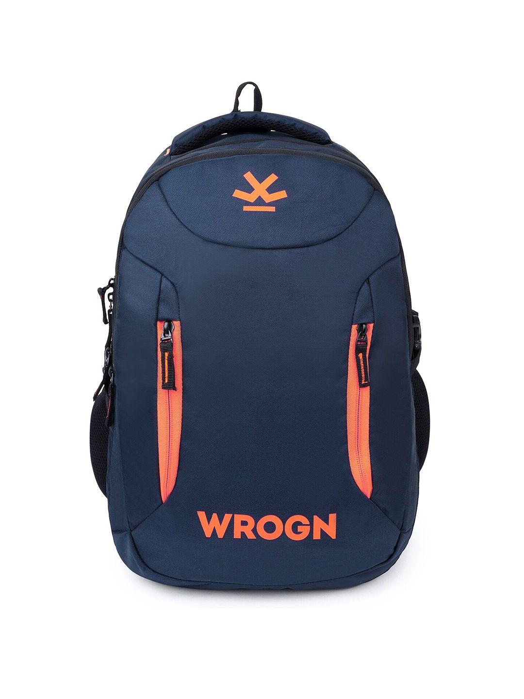 wrogn-water-resistant-backpack-with-shoe-pocket