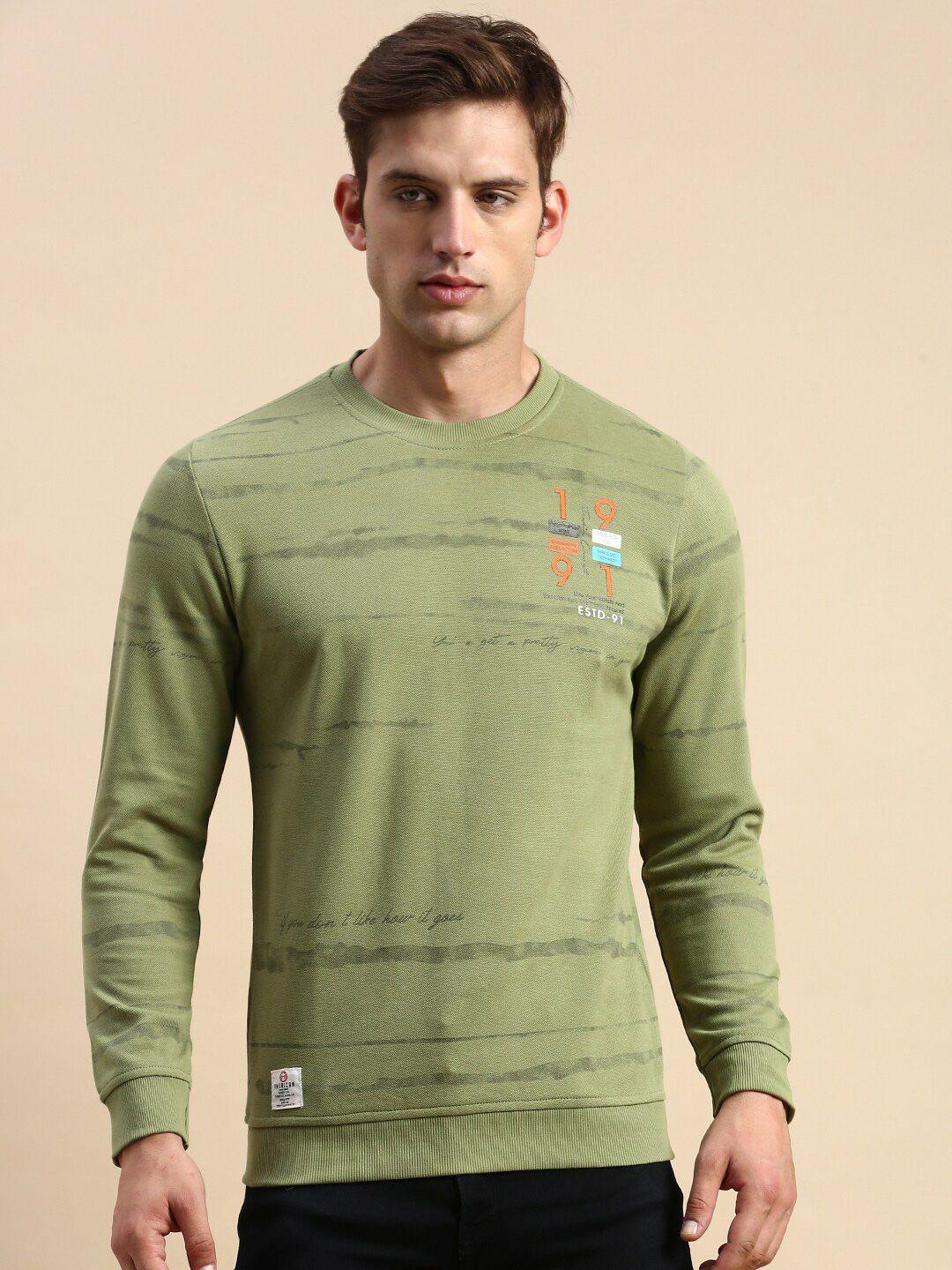 showoff-striped-round-neck-cotton-sweatshirt