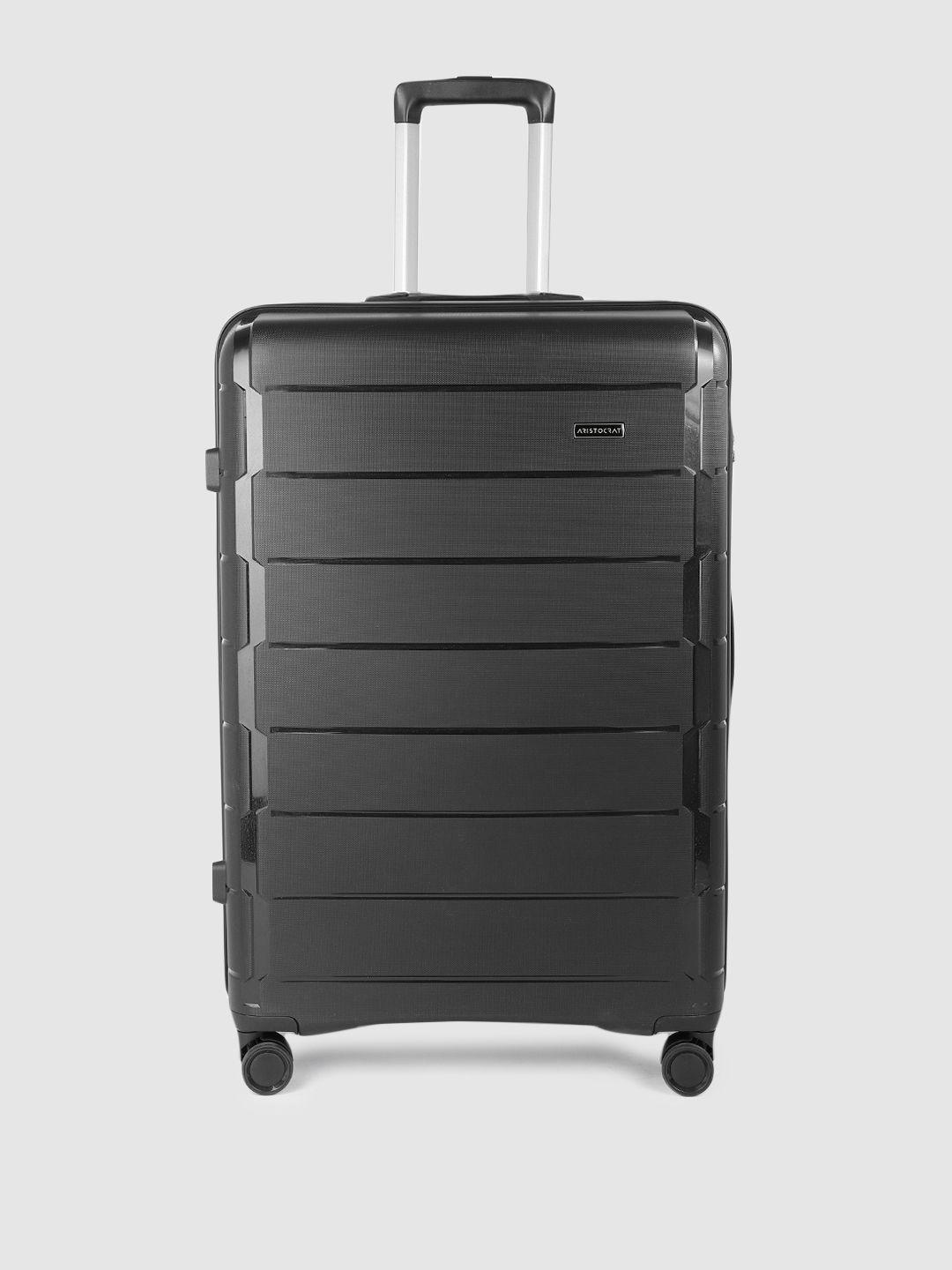 Aristocrat JUDE 8W Textured Hard-Sided 360-Degree Rotation Large Trolley Suitcase